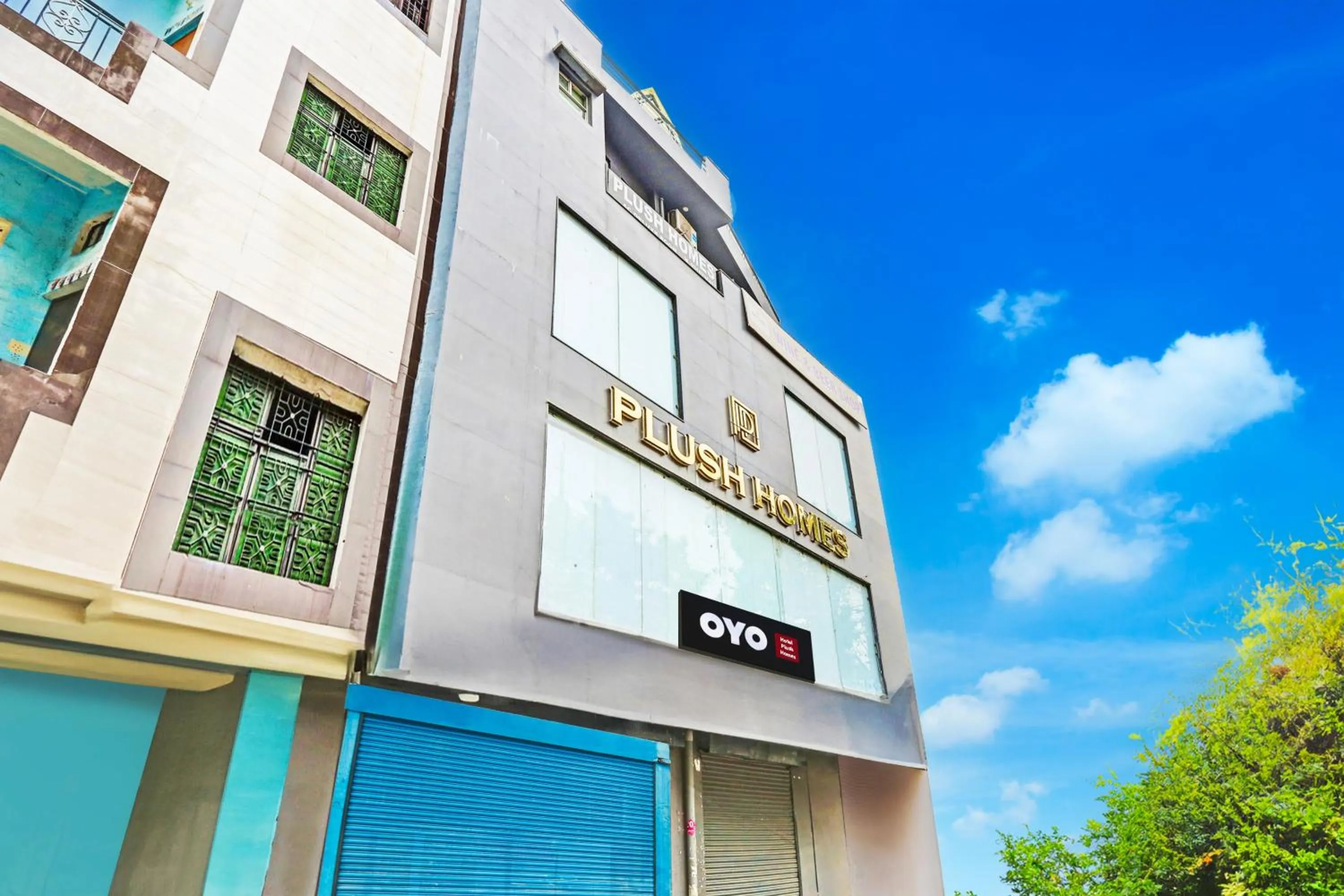 Facade/entrance in Hotel O Plush Homes