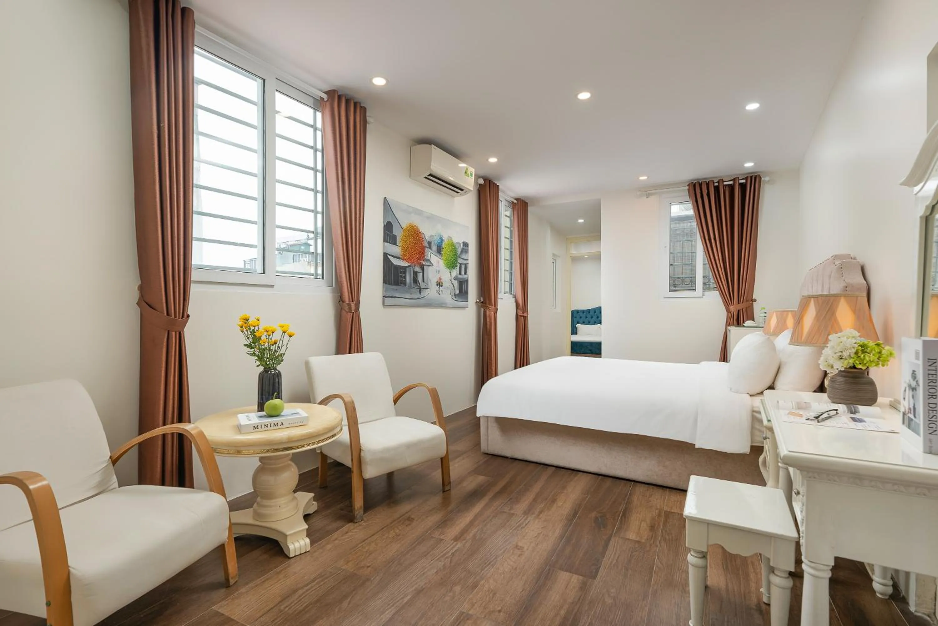 Bed in Milton Boutique Hotel