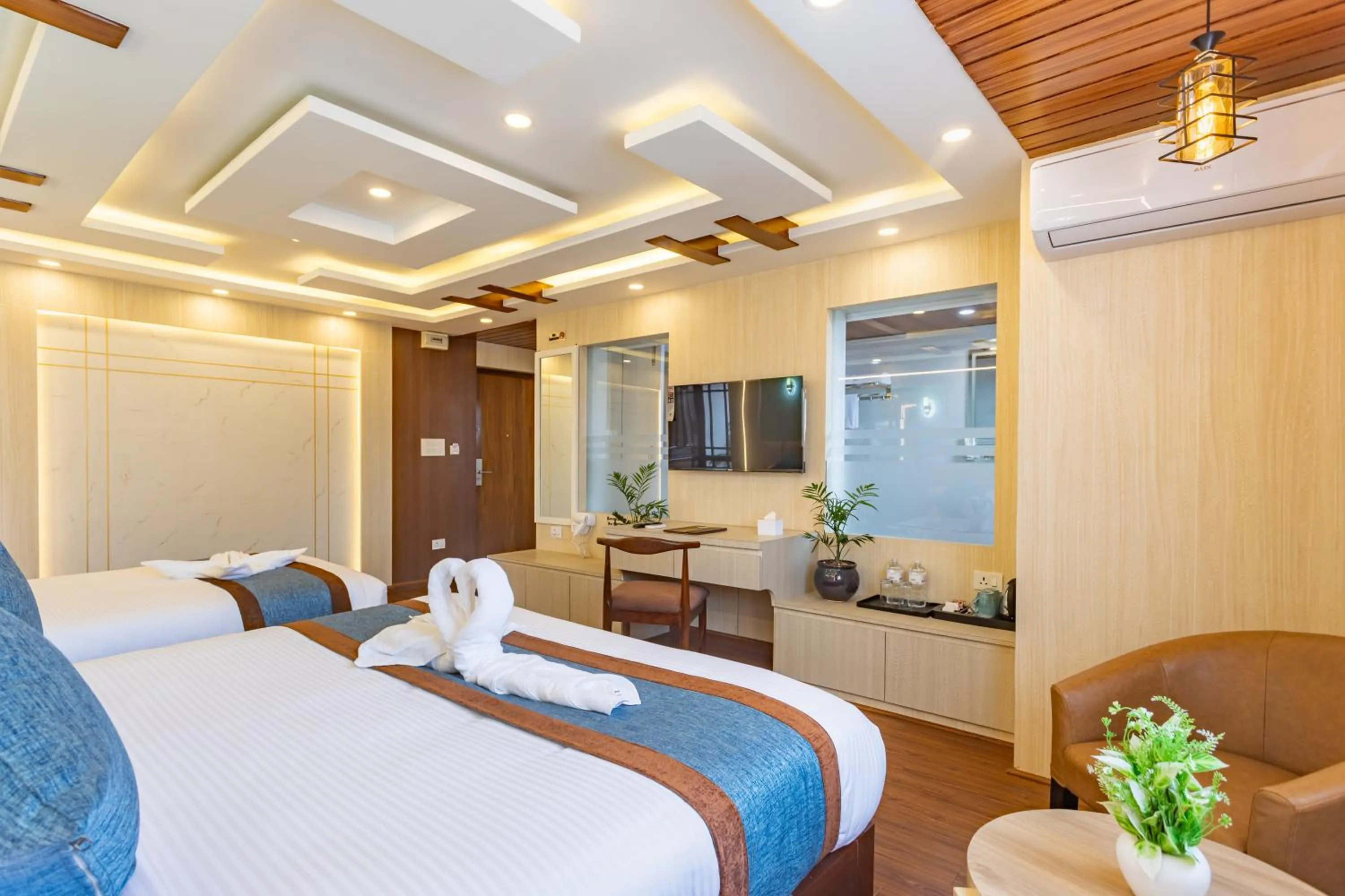 Bed in Airport Diana Hotel