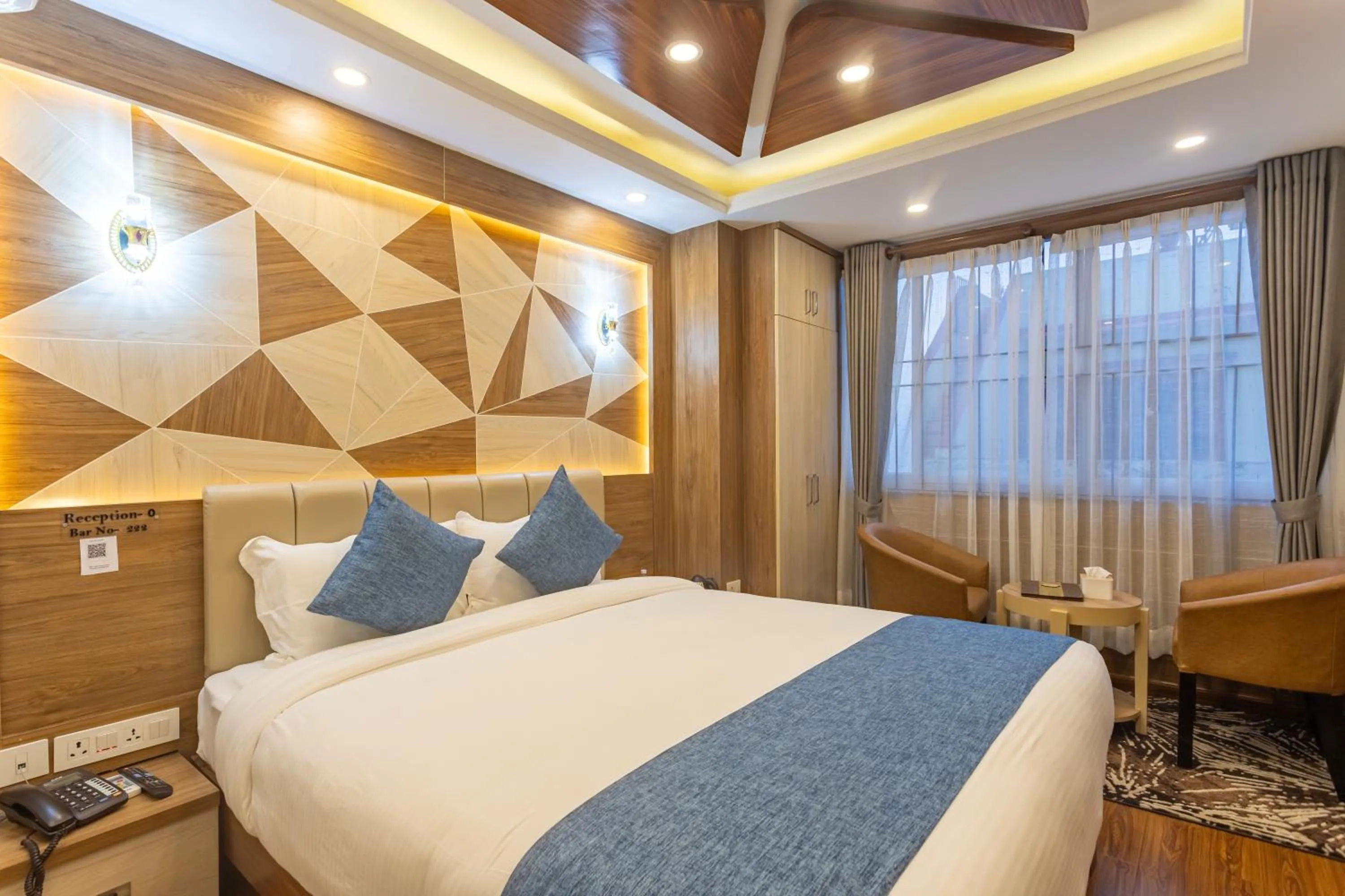 Bed in Airport Diana Hotel