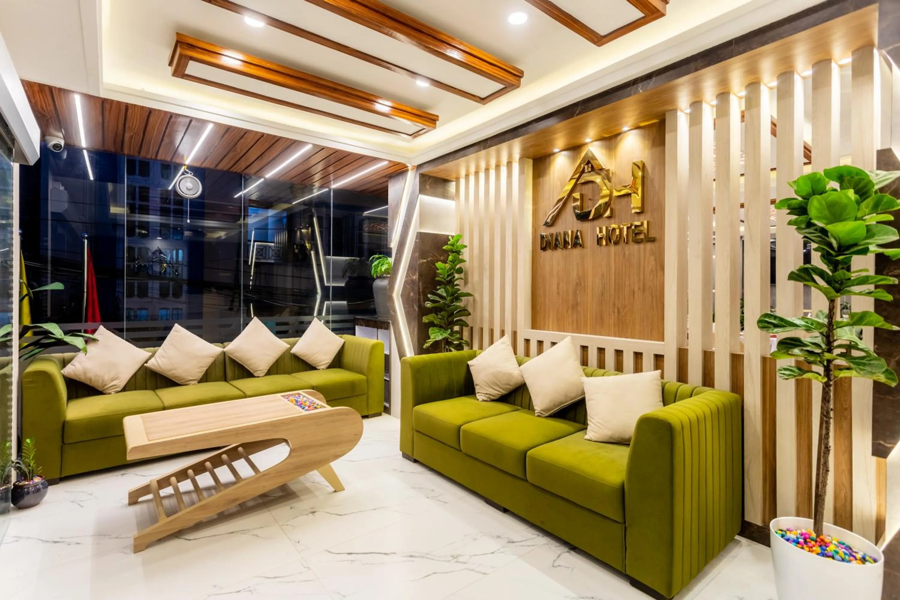 Lobby or reception in Airport Diana Hotel