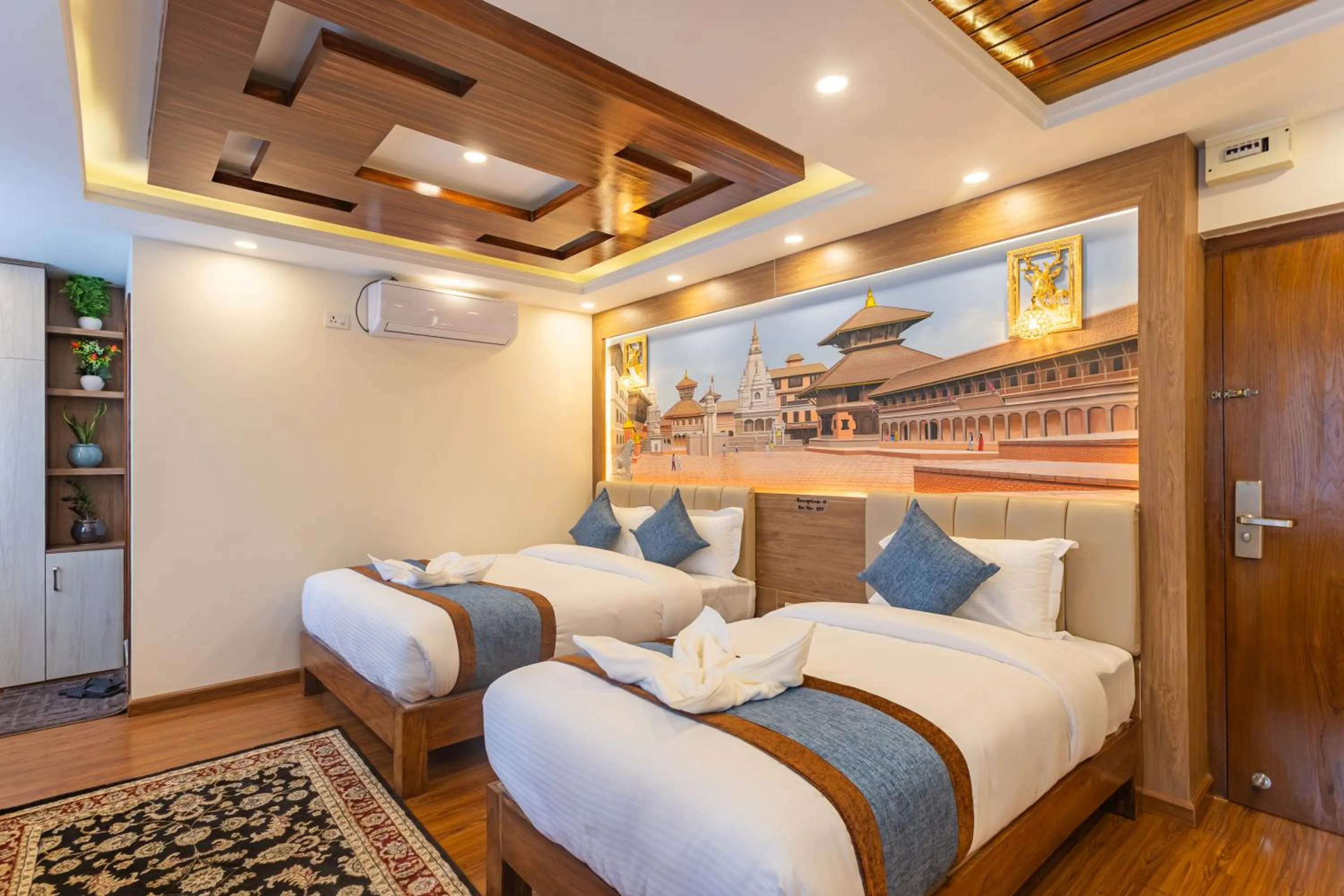 Bed in Airport Diana Hotel