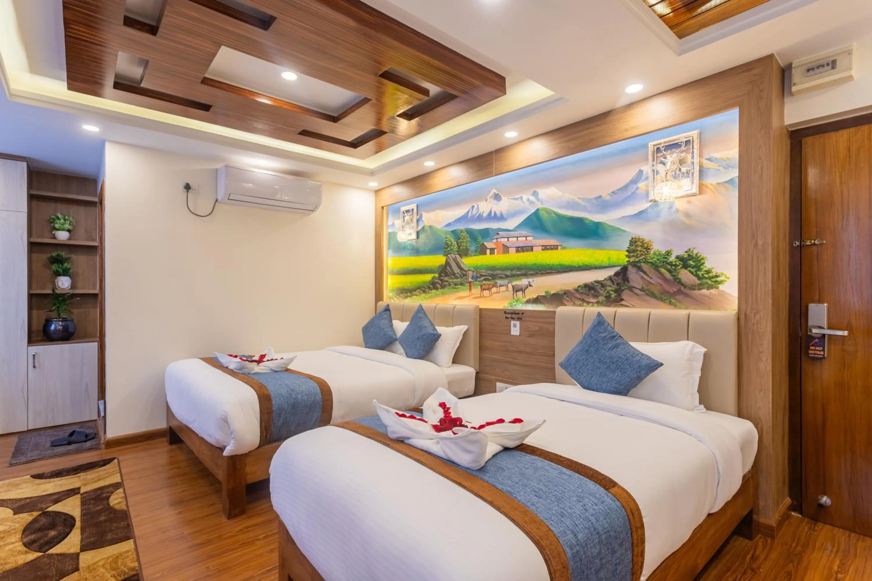 Bed in Airport Diana Hotel