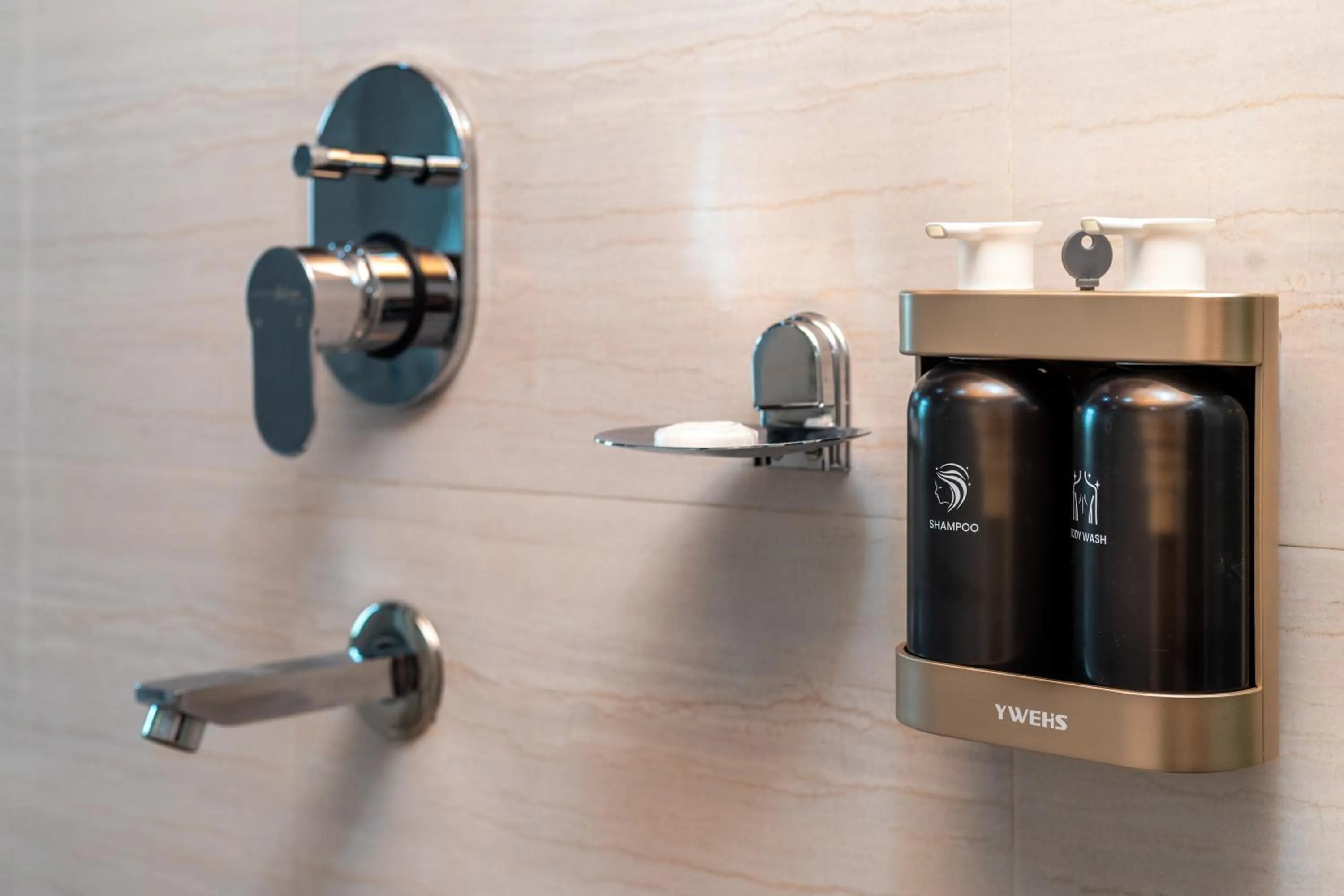 Bathroom in Airport Diana Hotel