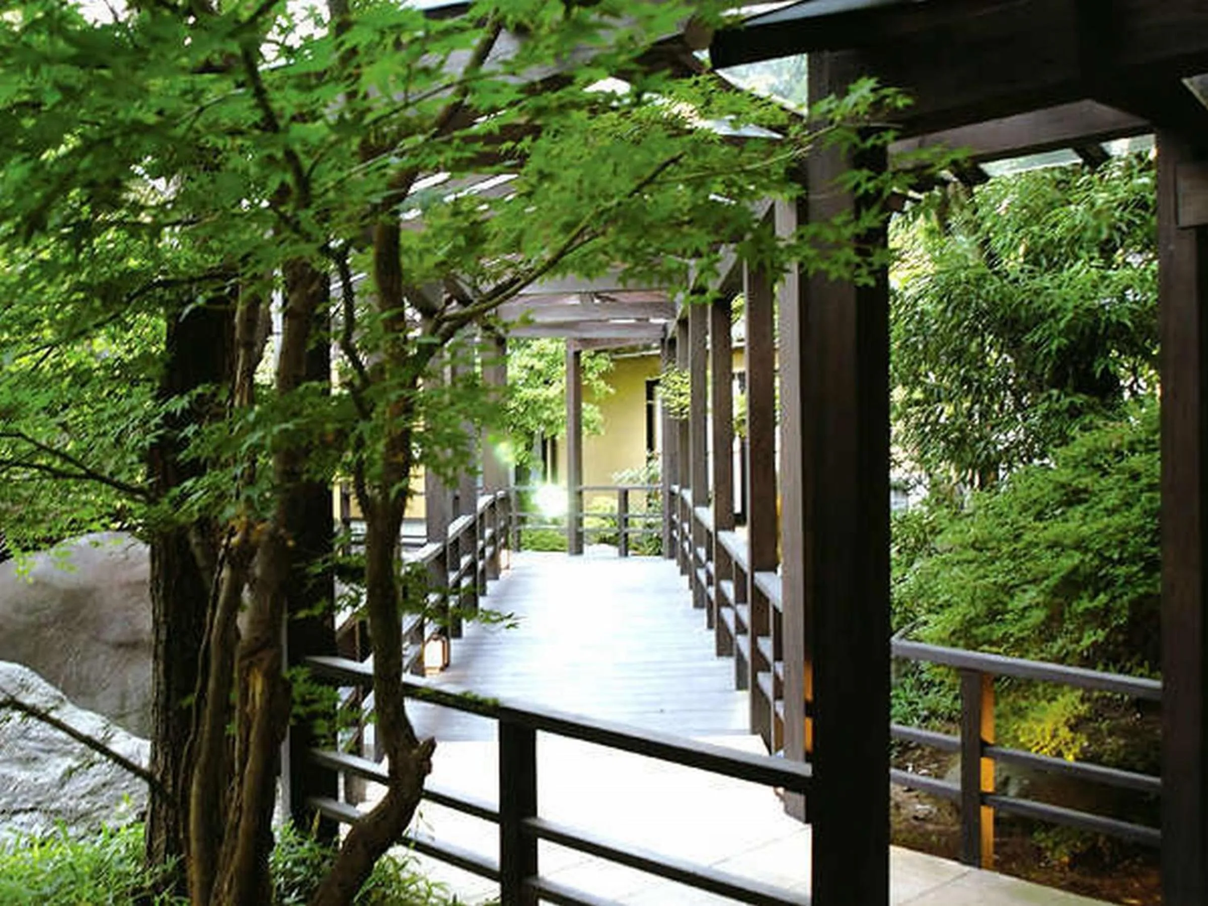 Garden in Yuraku Hotel