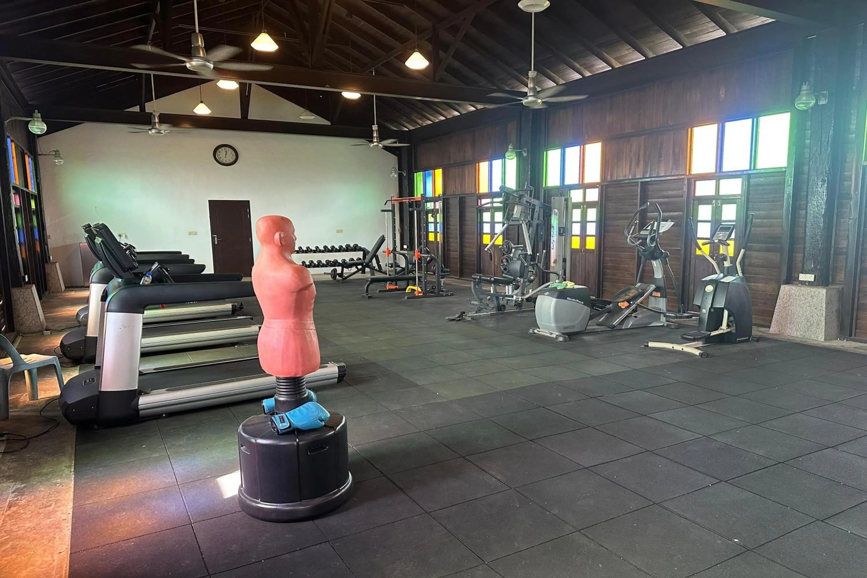 Fitness centre/facilities in Villa D'Acqua