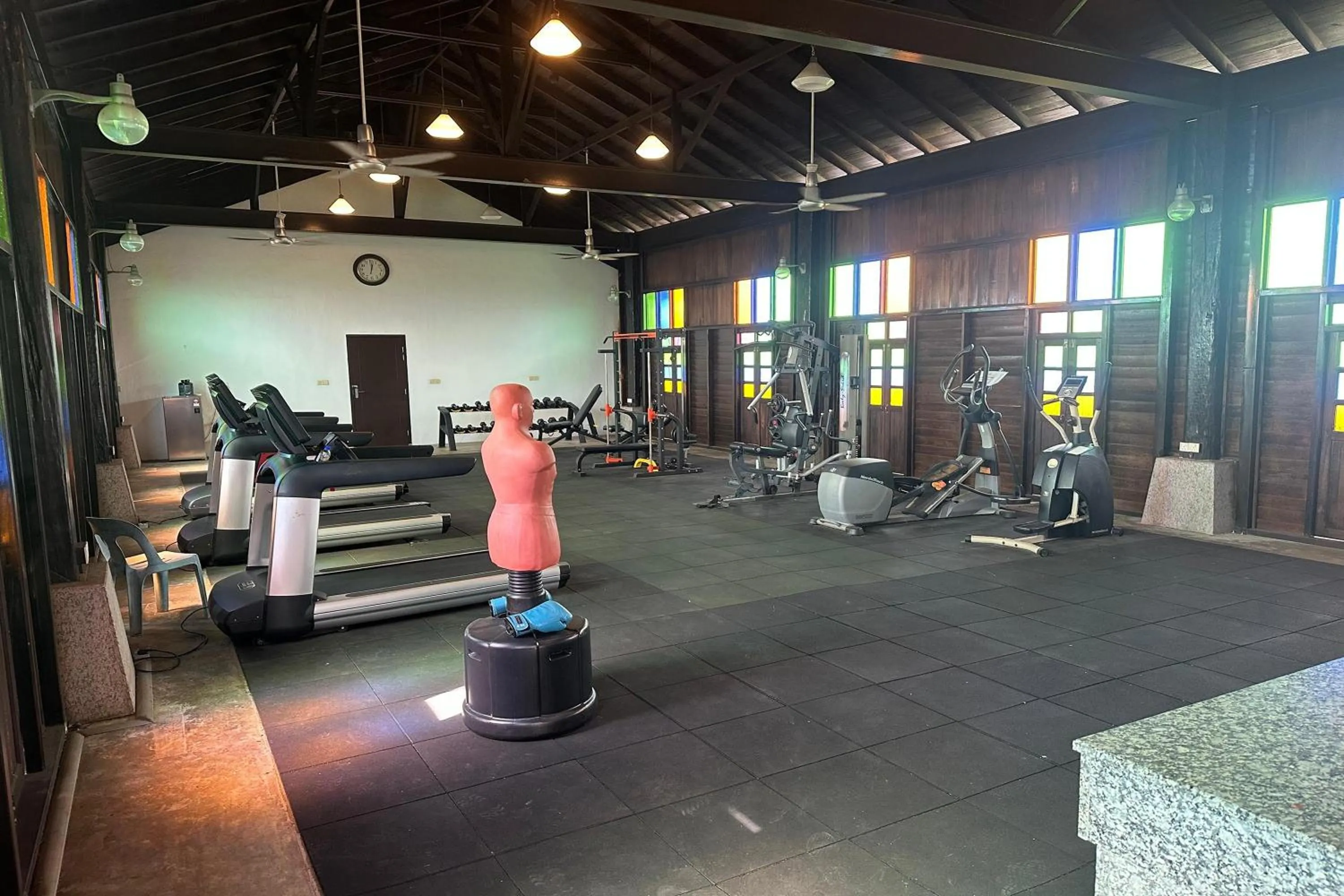 Fitness centre/facilities in Villa D'Acqua