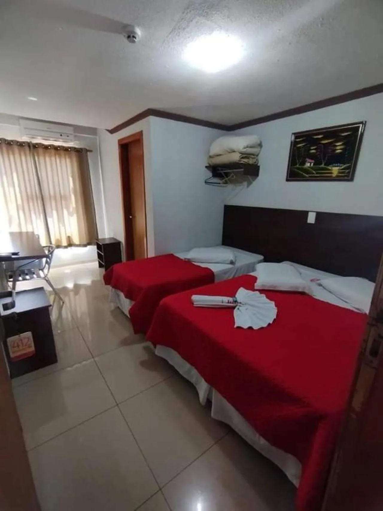 Bedroom, Bed in Turis Hotel & Choperia