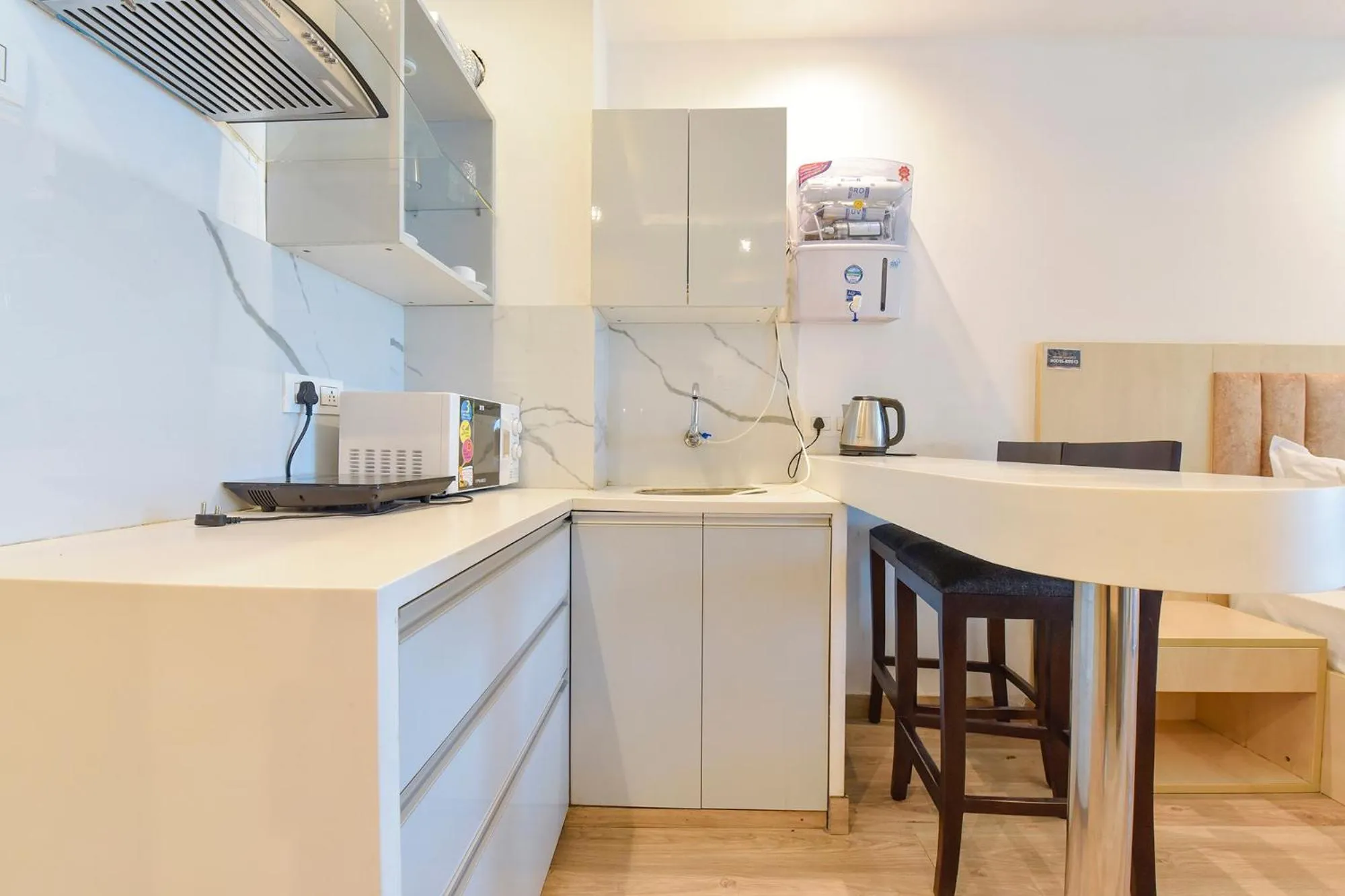 Dining area in FabHotel Anukampa With Swimming Pool