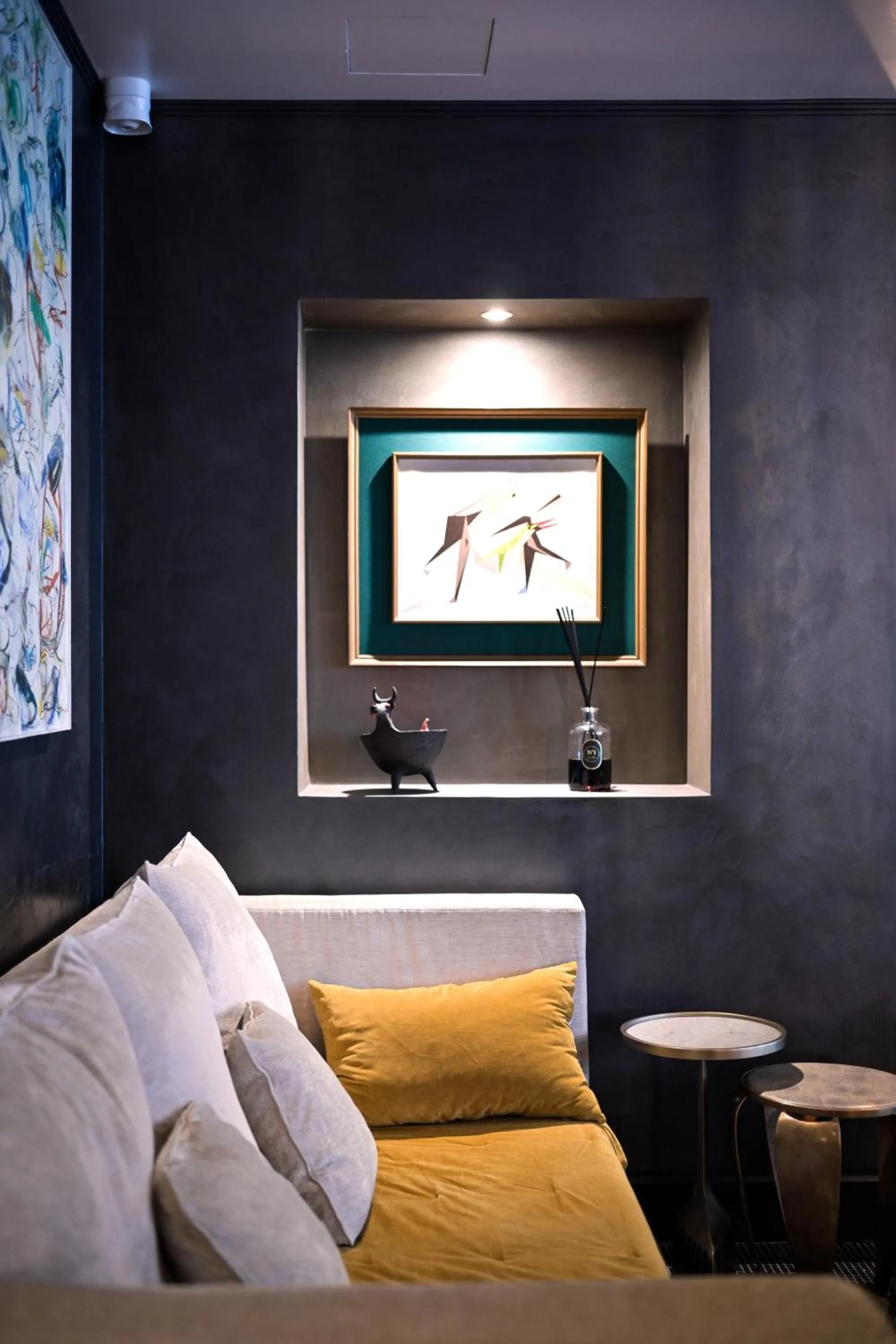 Decorative detail, Bed in The One Alma Paris