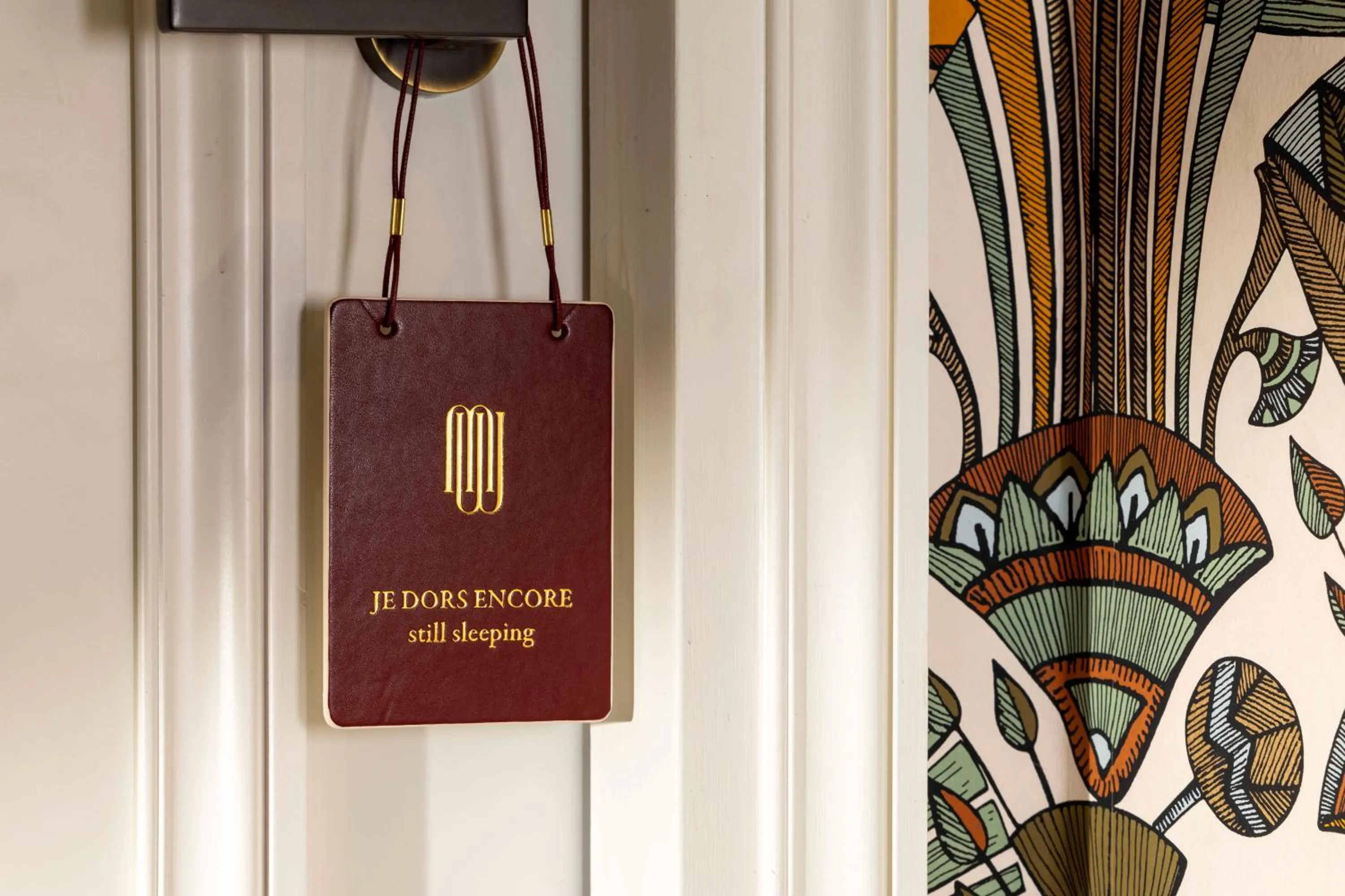 Decorative detail in Madame Drouot & Spa - Opera