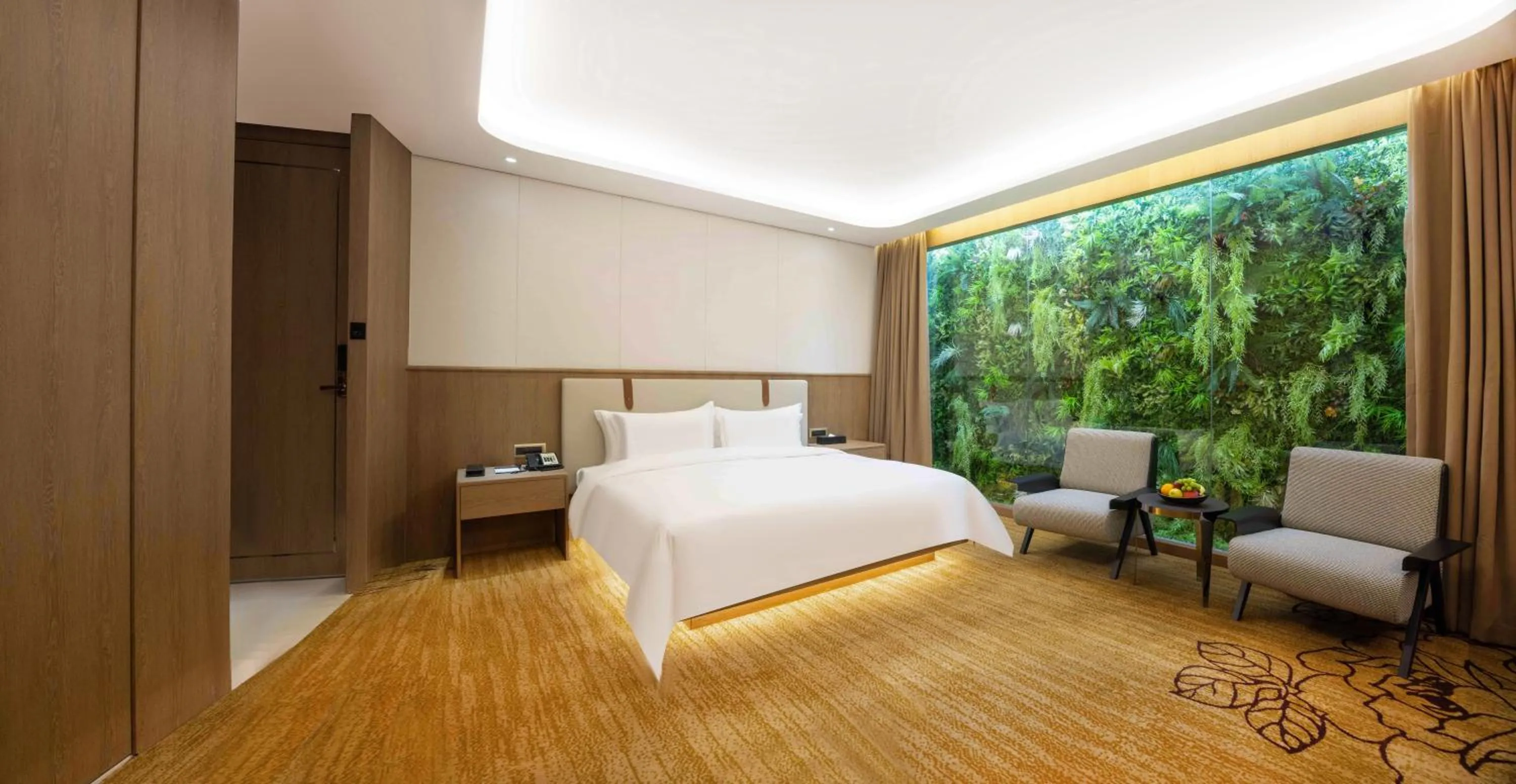 Bed in Honder International Hotel