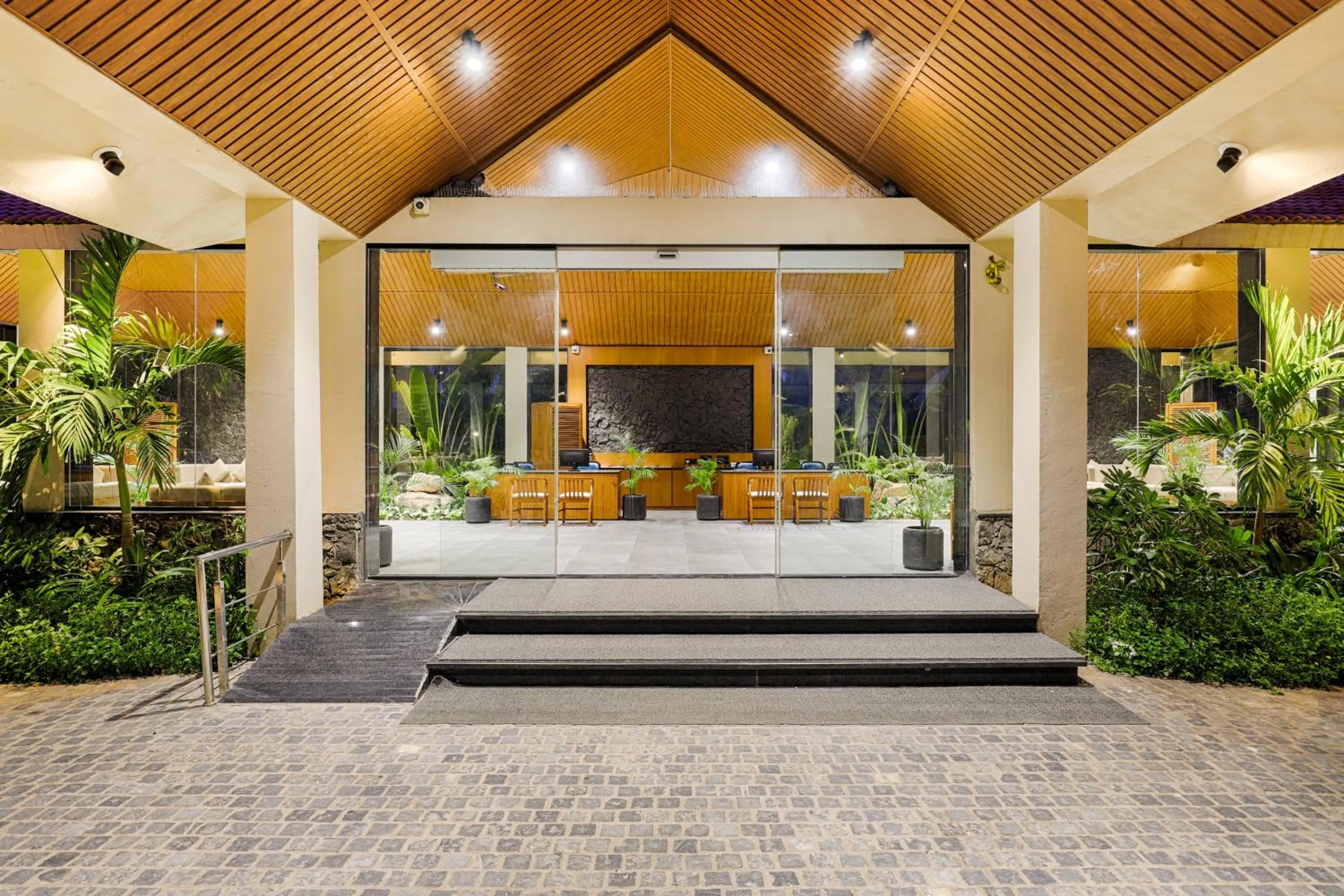 Facade/entrance in Club Mahindra Pavagadh