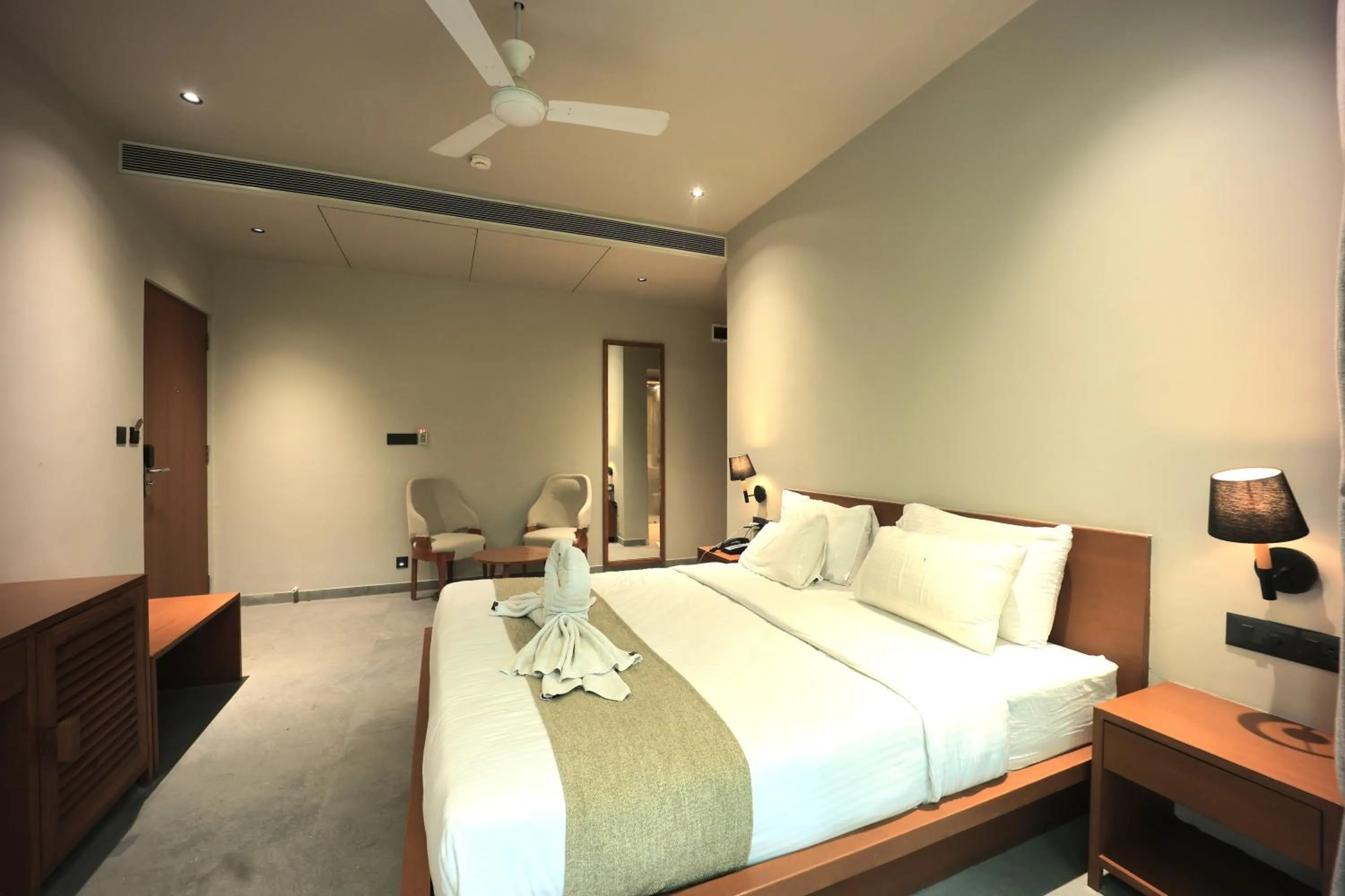 Bed in Club Mahindra Pavagadh