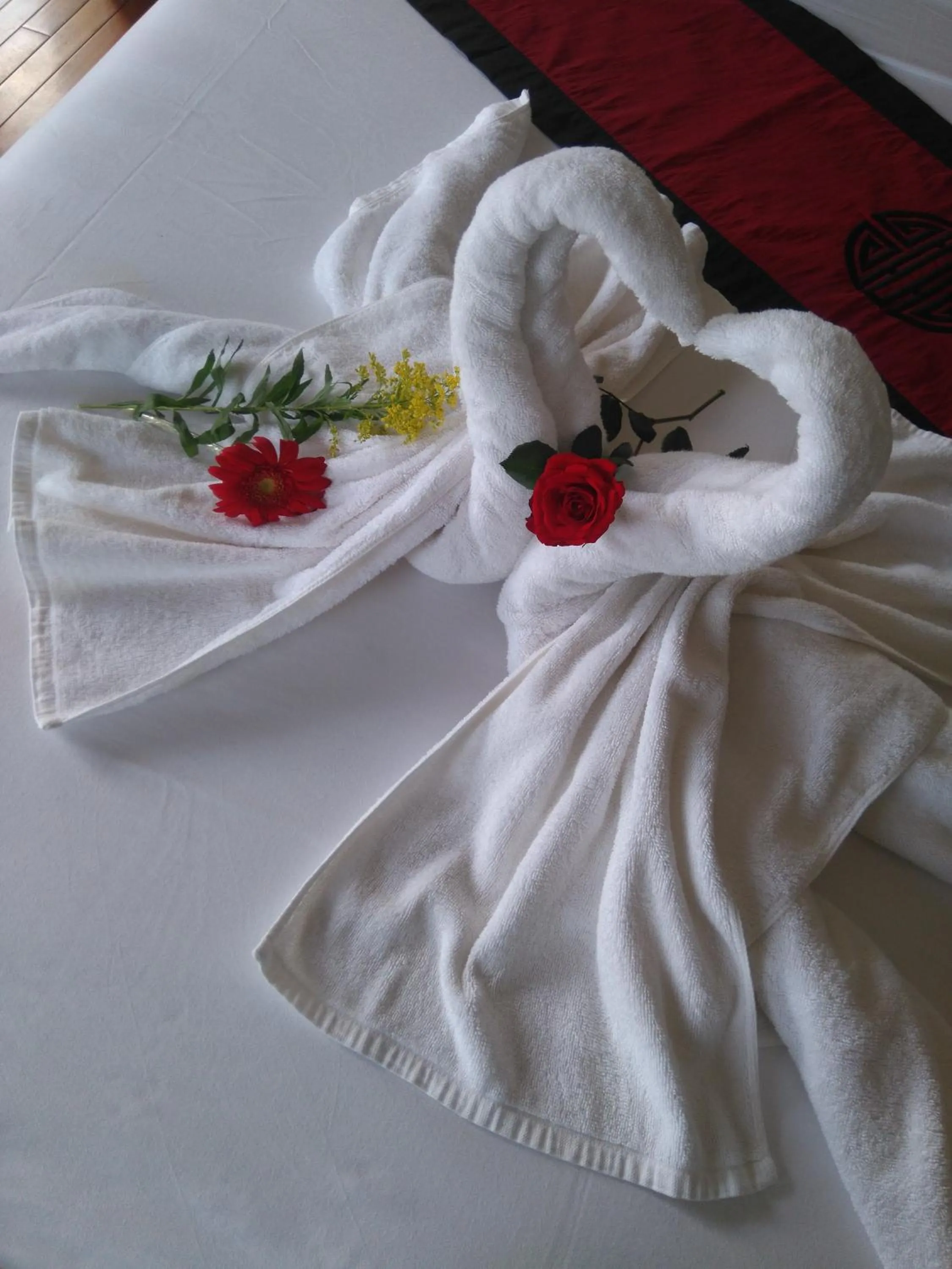 Decorative detail, Bed in Green CoCo HomeStay