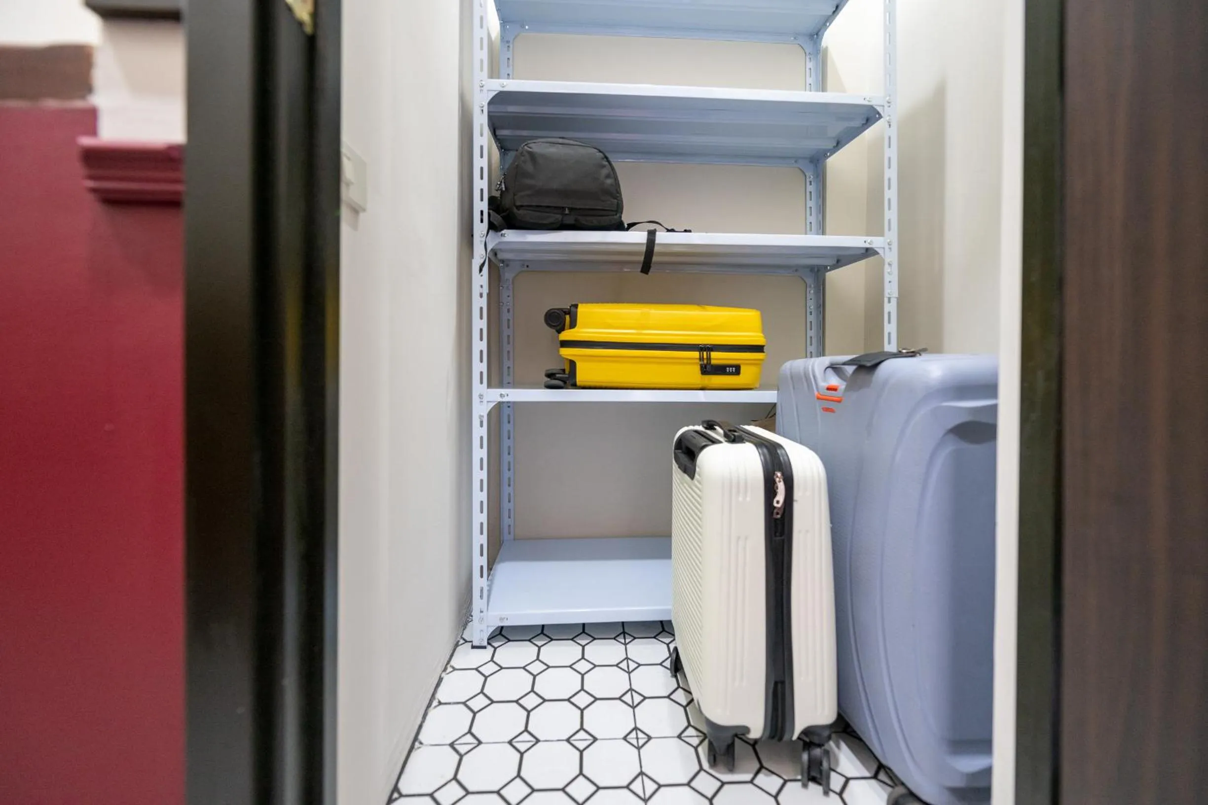 storage in Boutique hotel Axis Bangkok