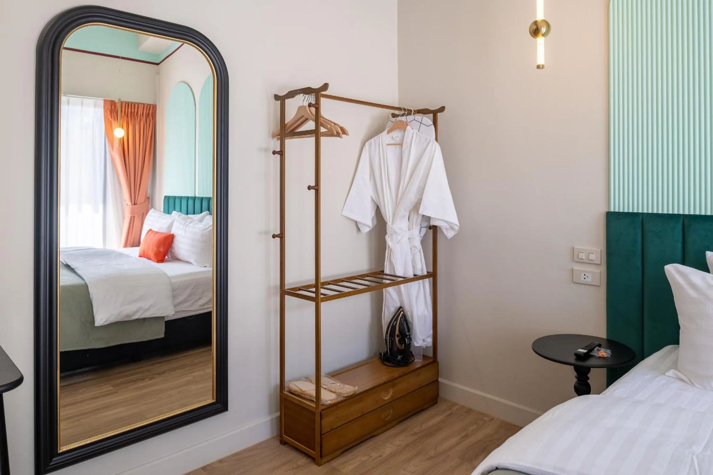 Bedroom, Bed in Boutique hotel Axis Bangkok