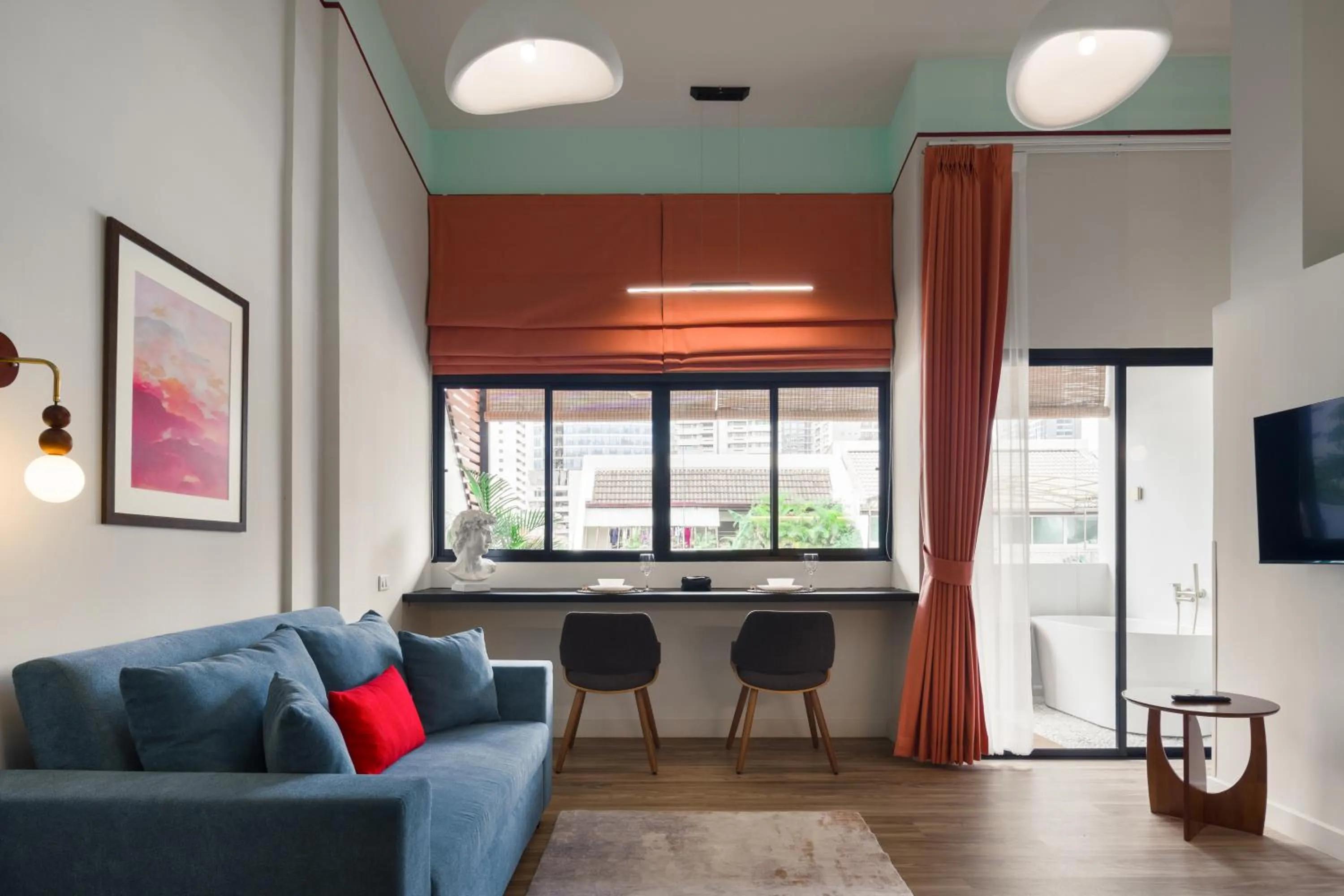 TV and multimedia in Boutique hotel Axis Bangkok