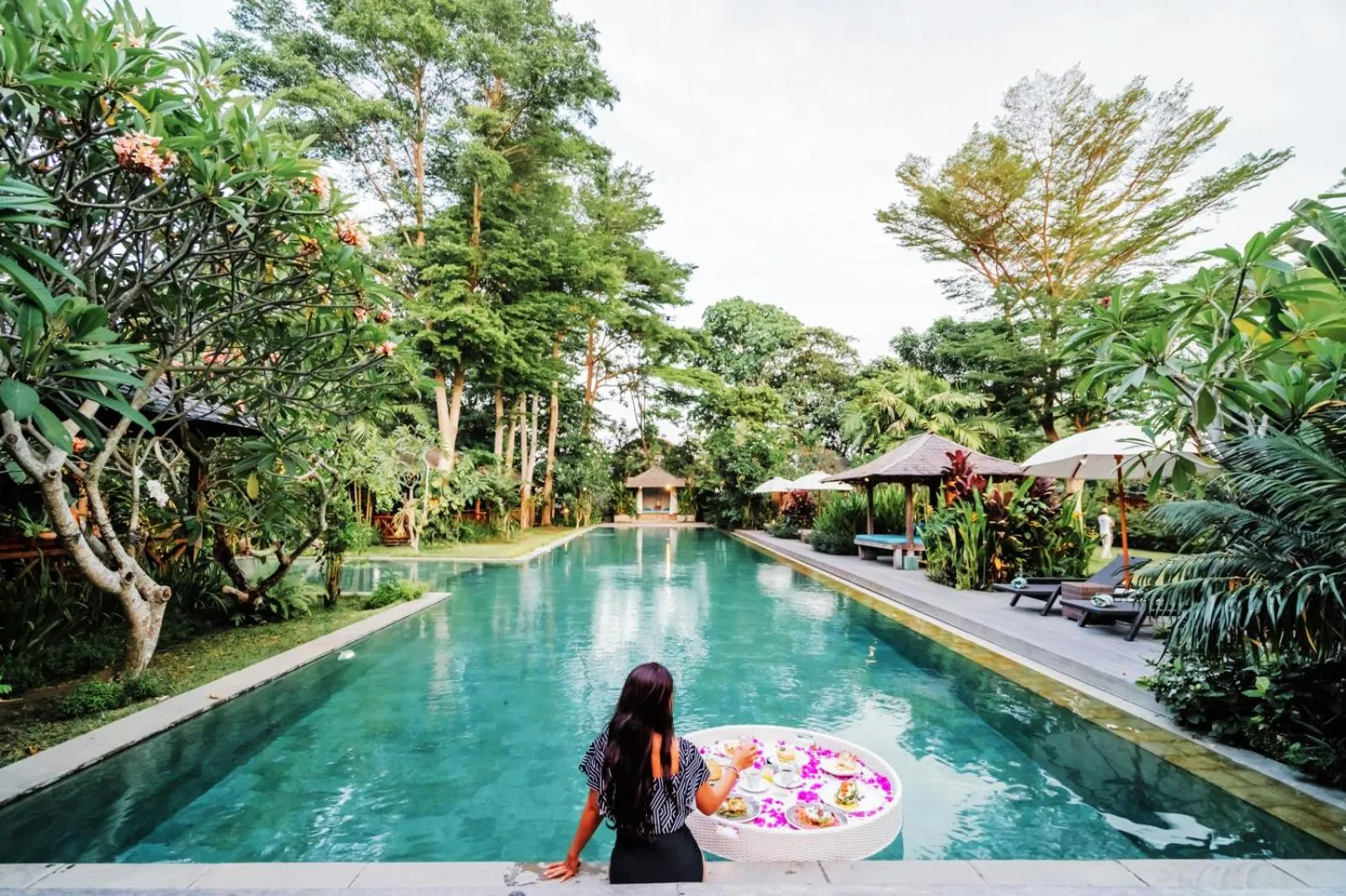 Swimming pool in Kropak Canggu
