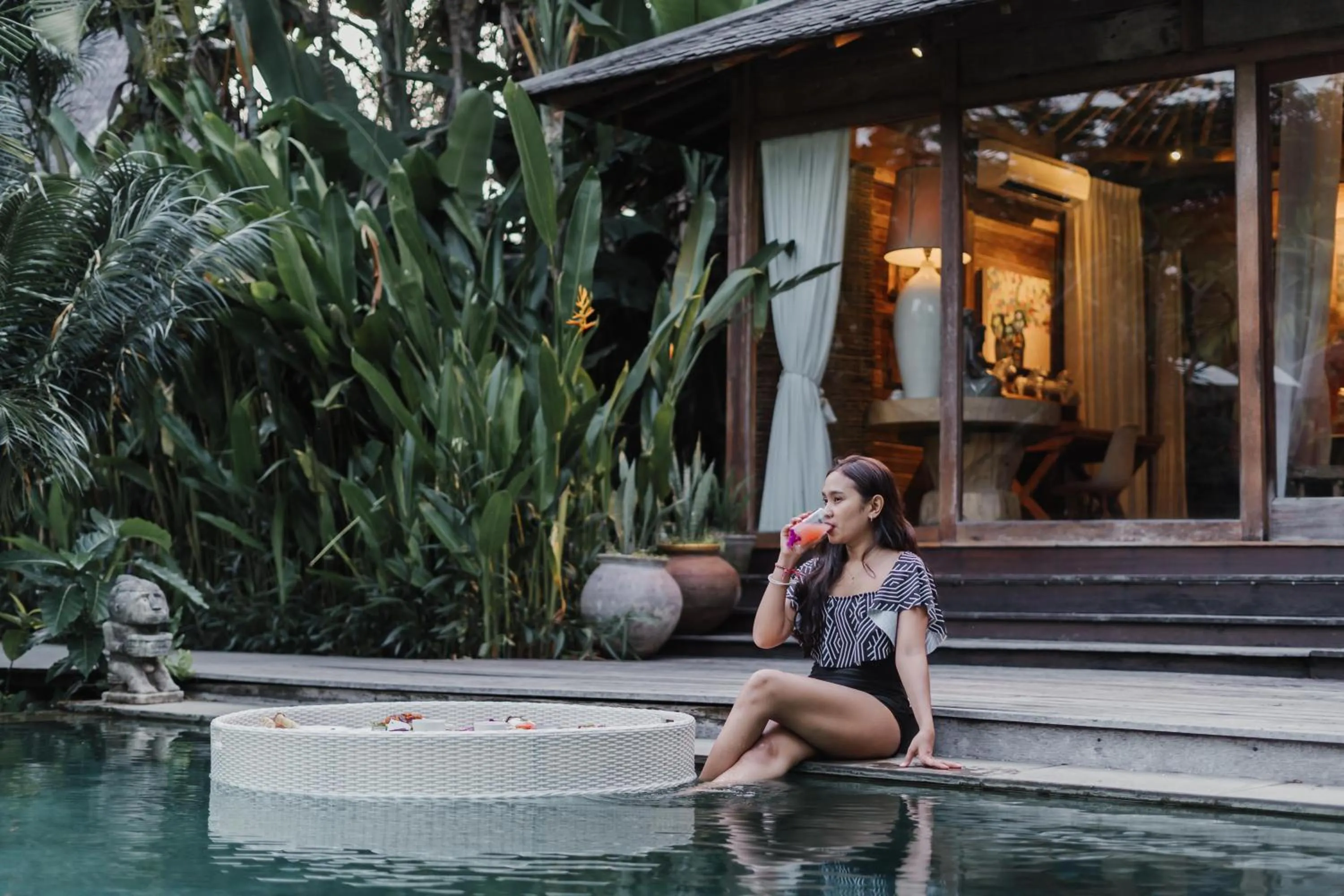 Food and drinks in Kropak Canggu