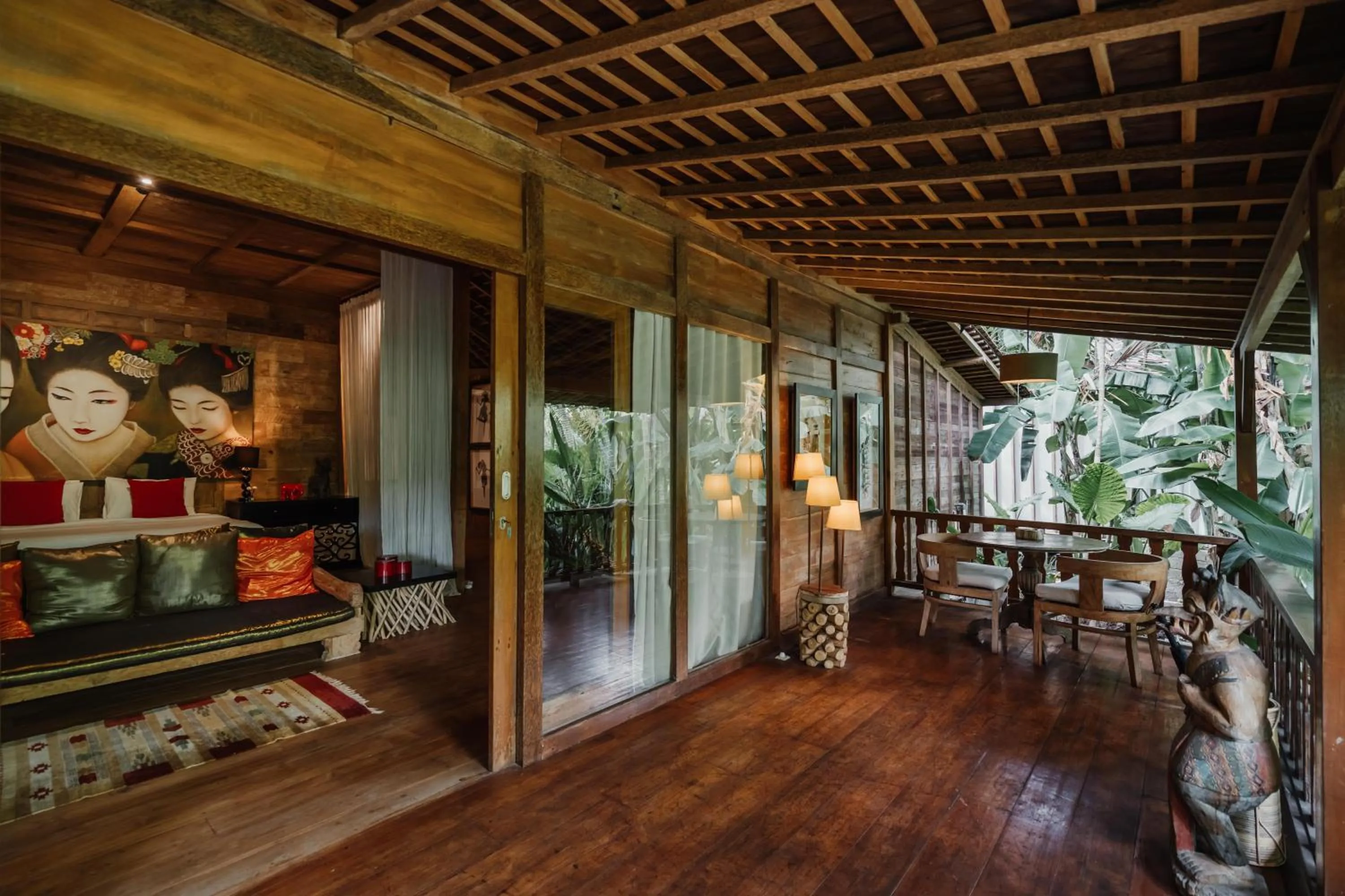 Living room in Kropak Canggu
