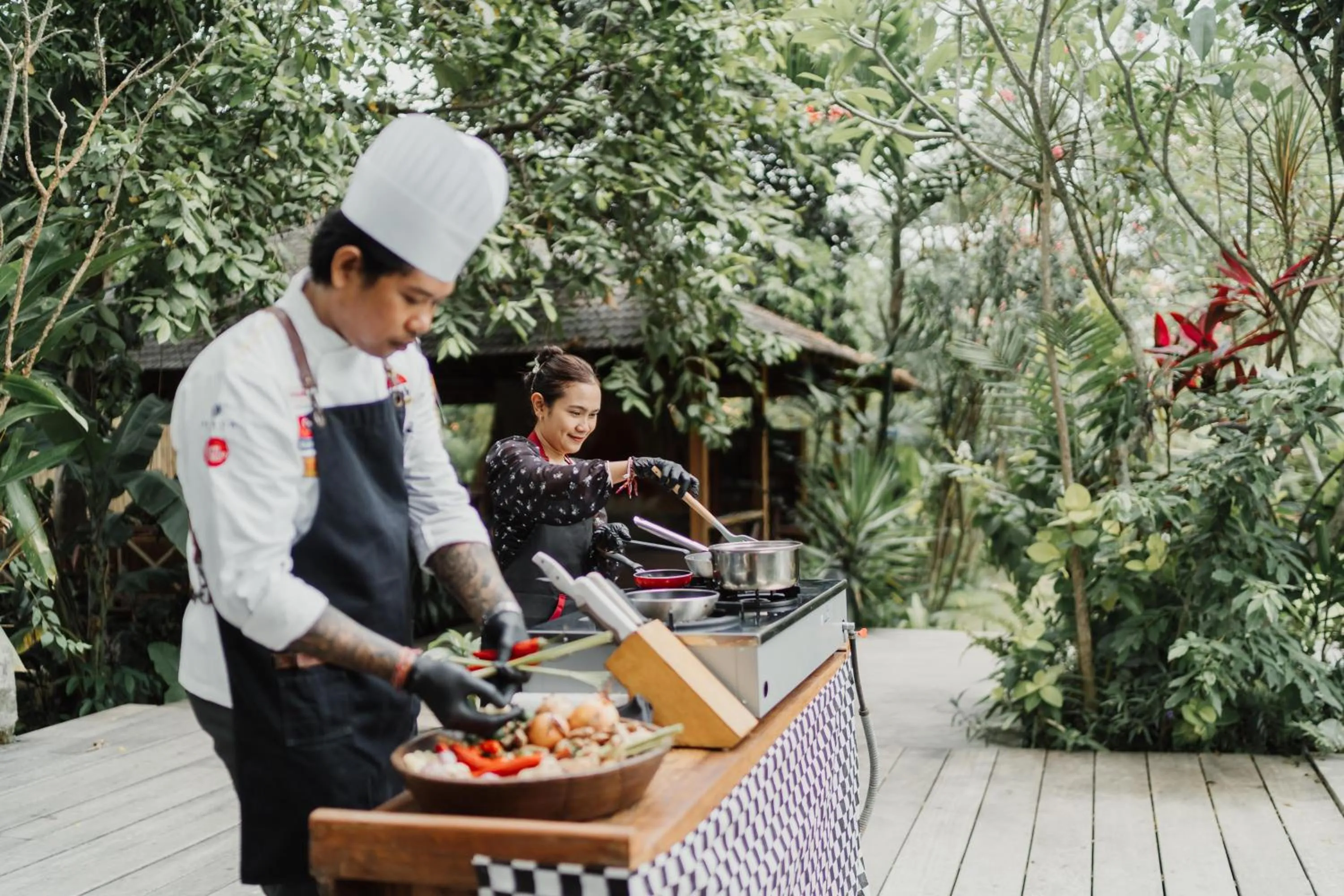 Food and drinks in Kropak Canggu