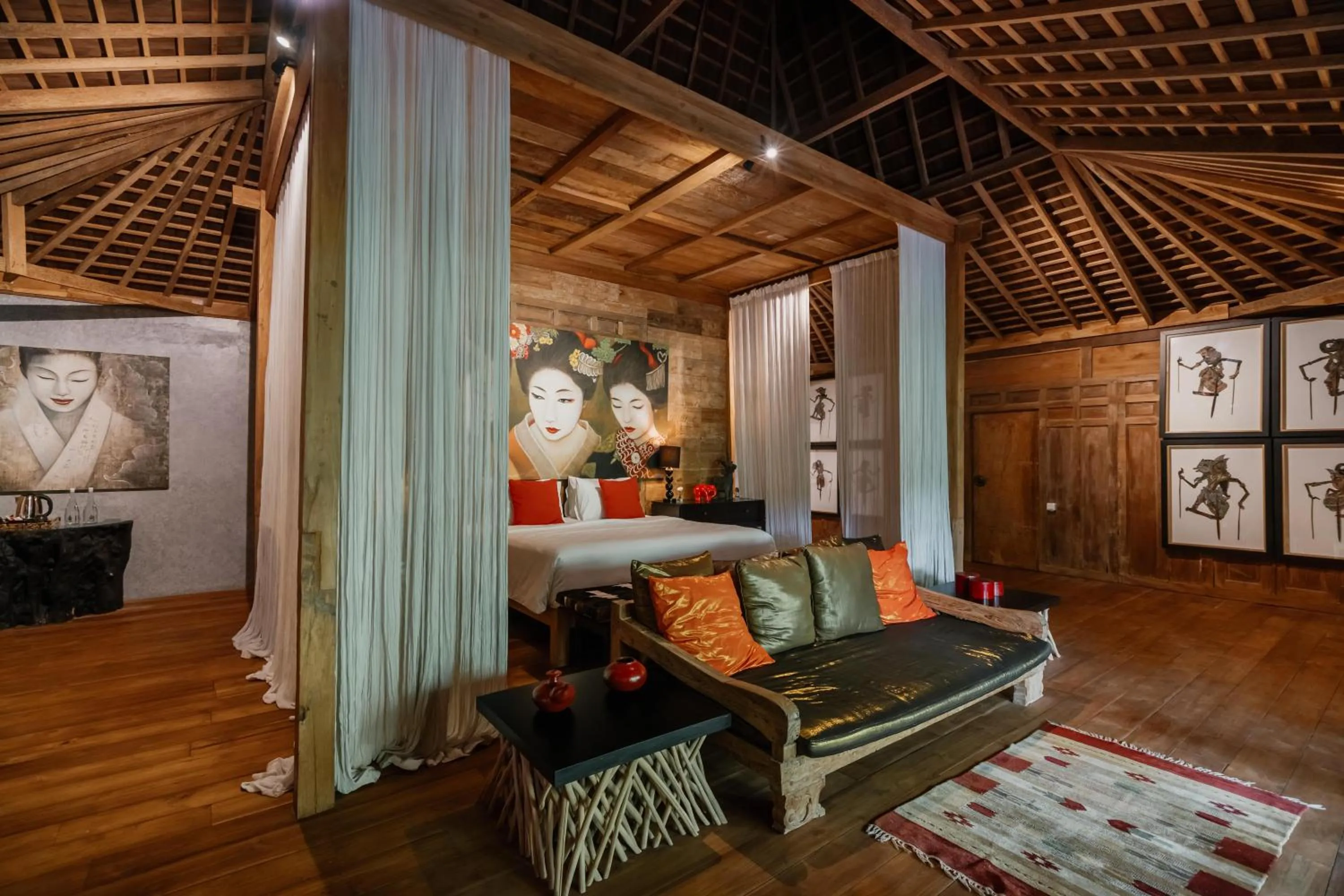 Living room in Kropak Canggu