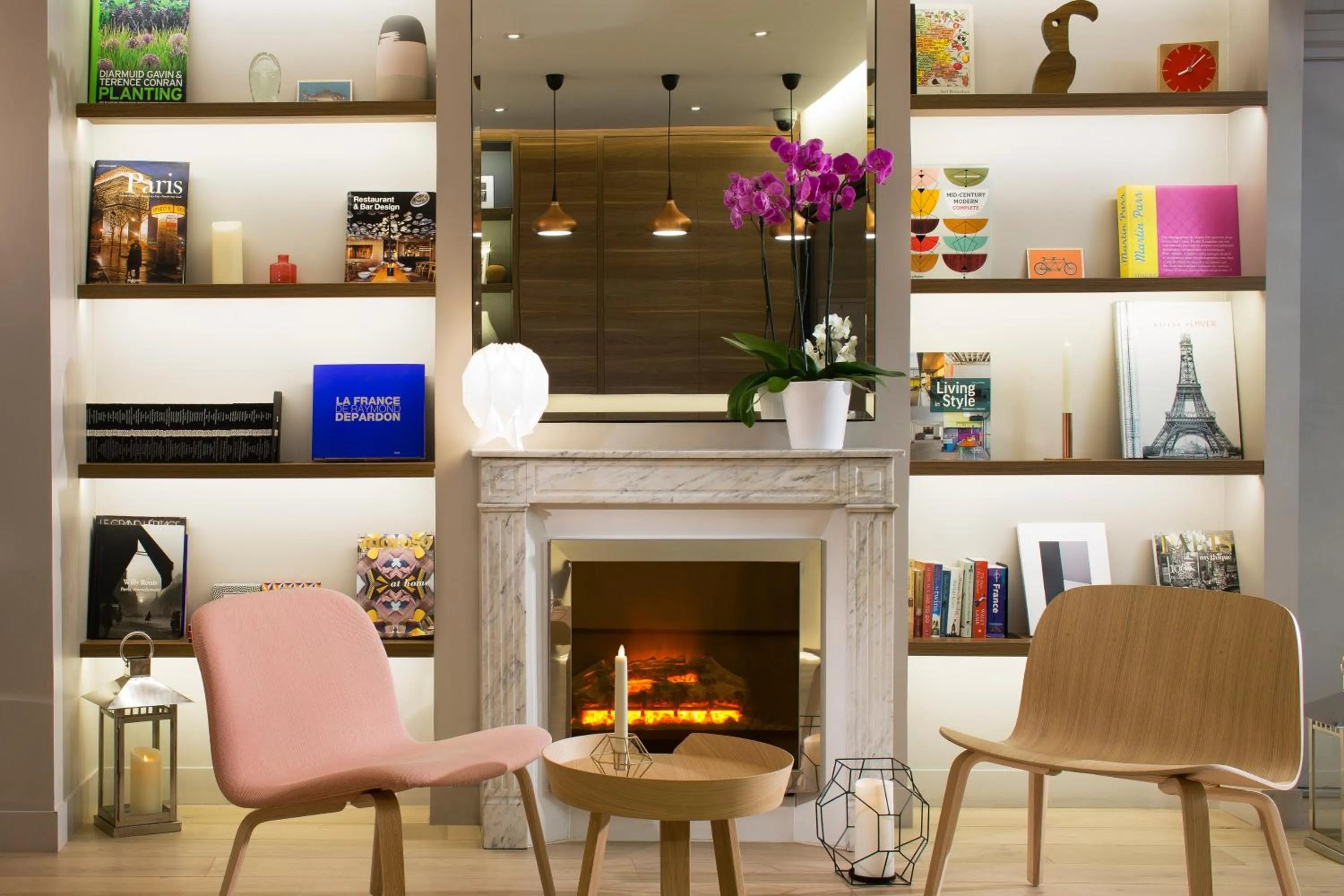 Living room in Cler Hotel