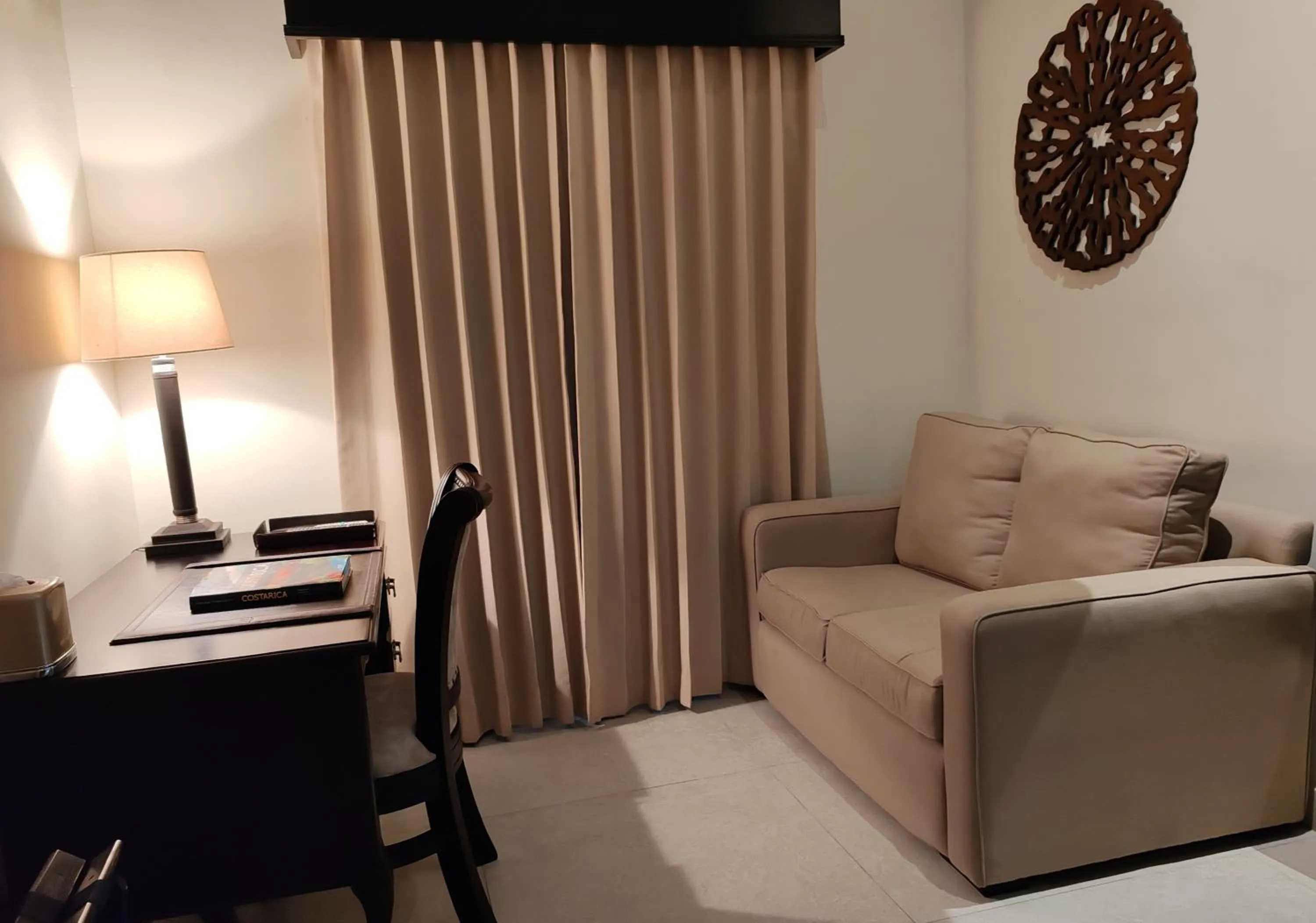 Seating area in Marenaz Oceanfront Resort