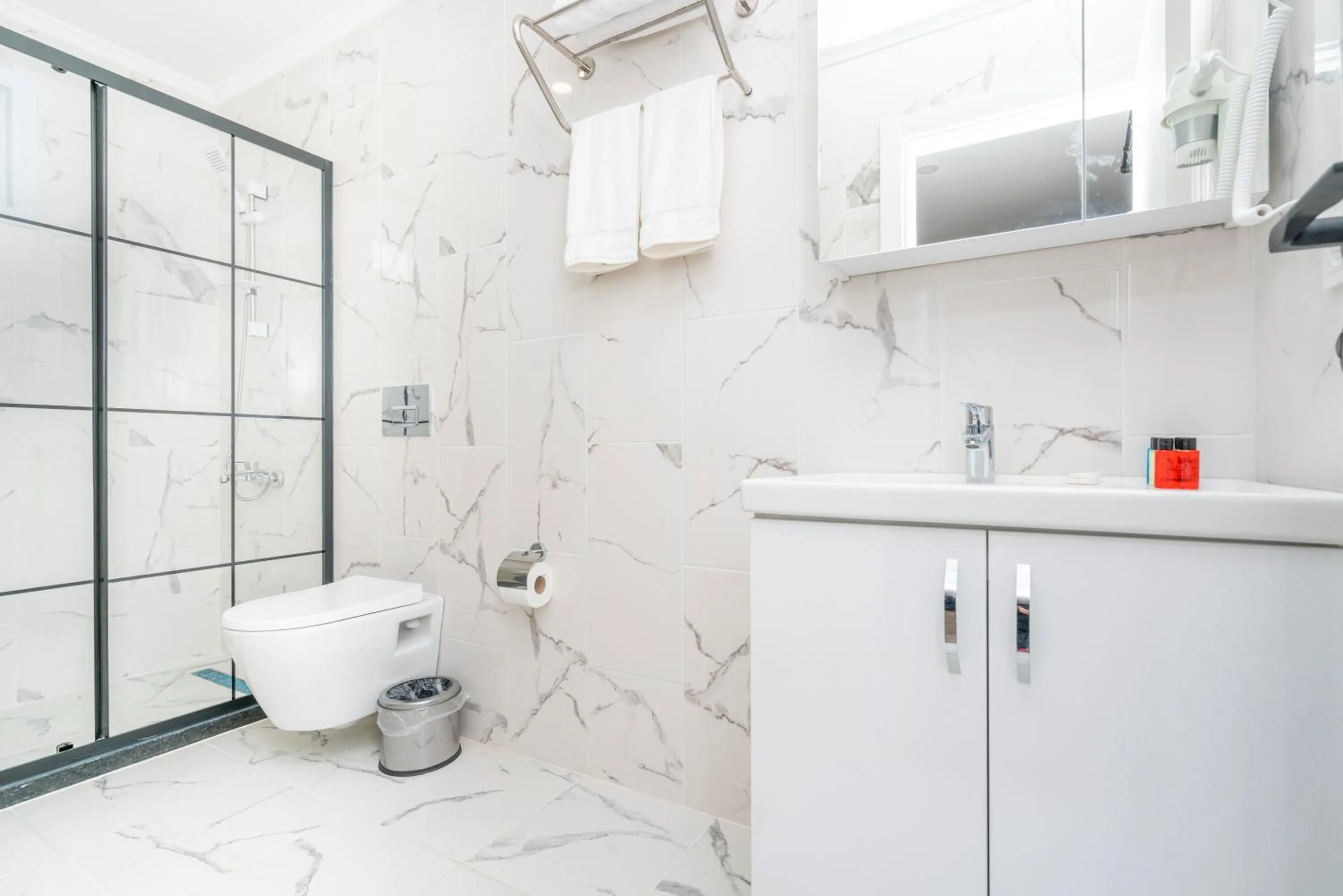 Shower in Guest Suites