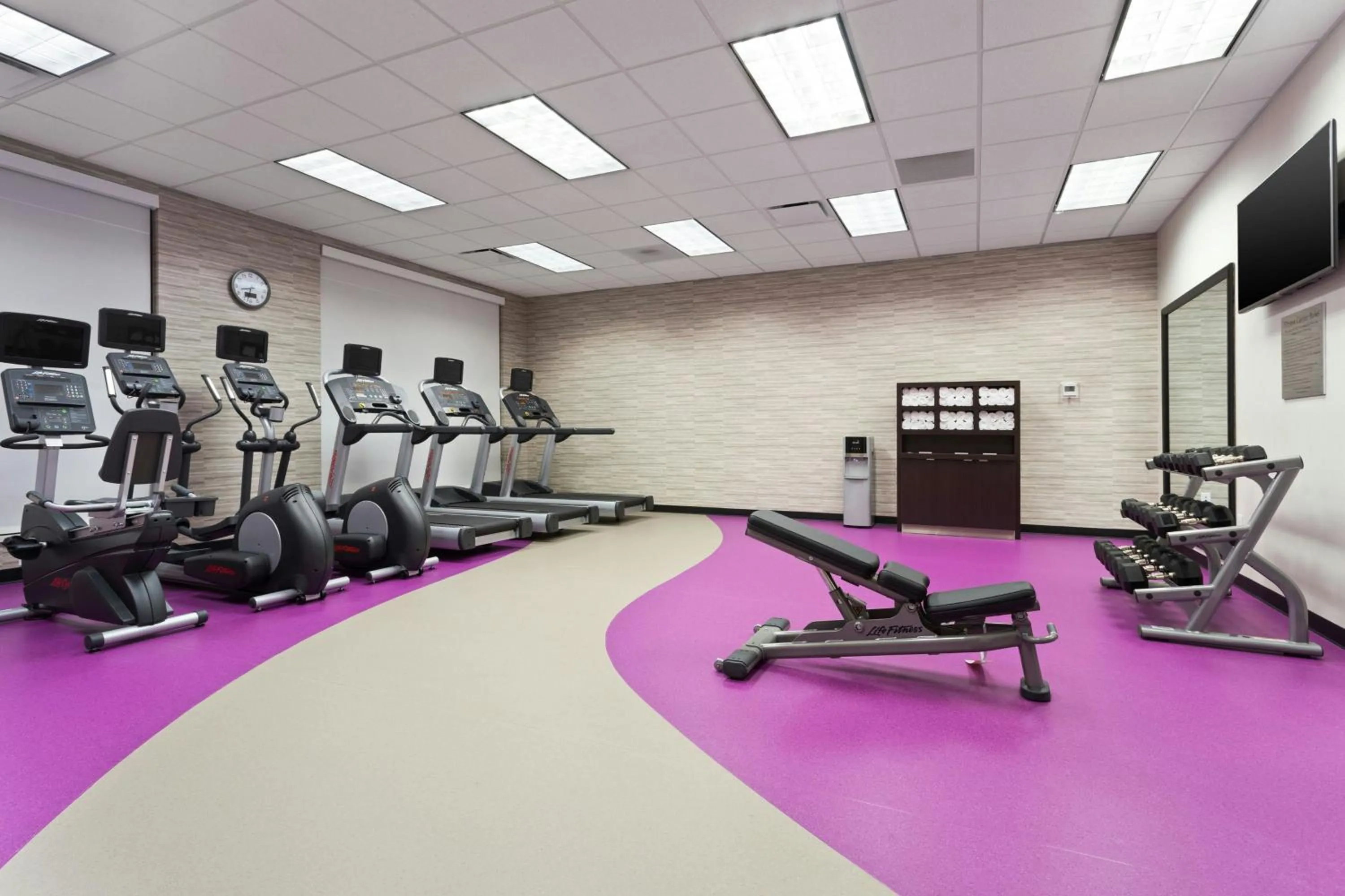 Fitness centre/facilities in Courtyard by Marriott Houston Katy Mills