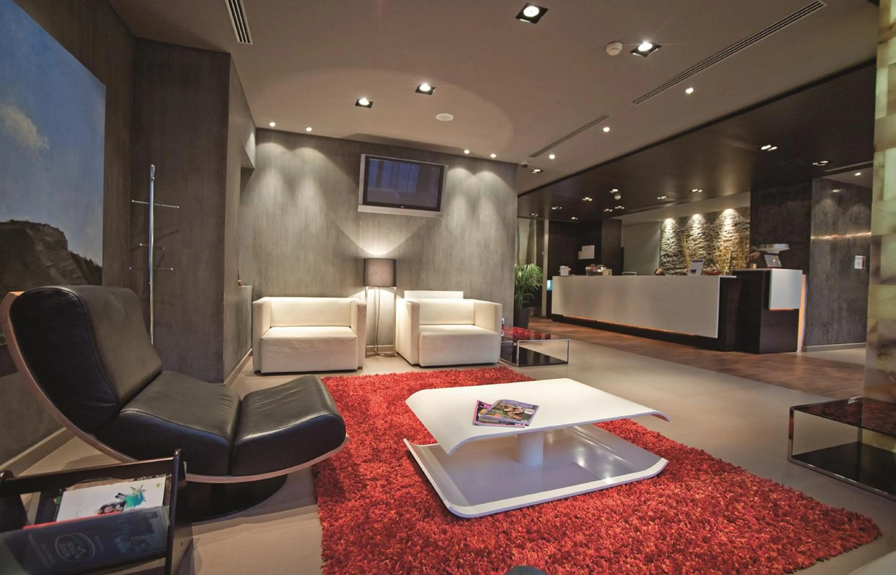 Lobby or reception in Hotel La Trufa Negra