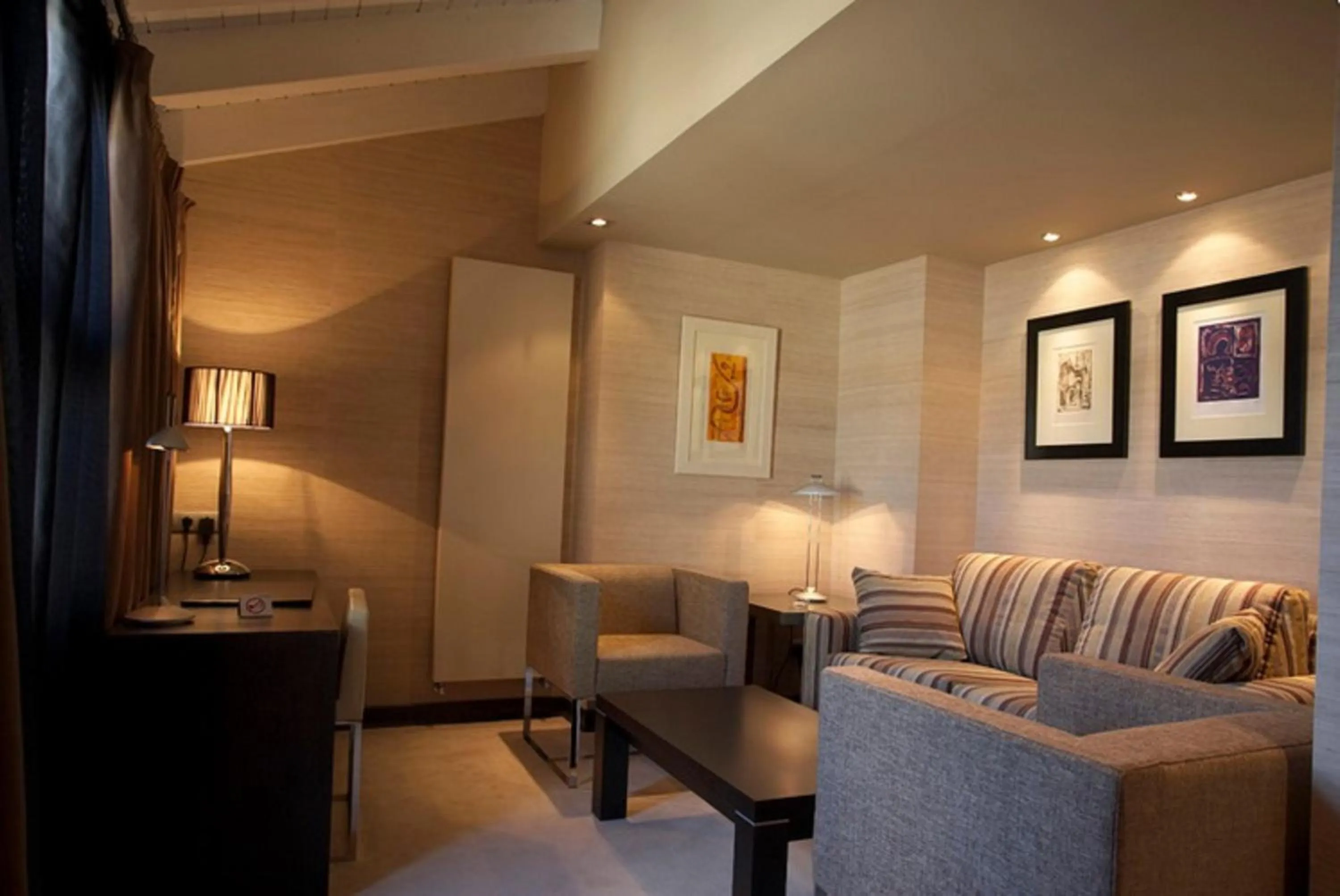 Decorative detail in Hotel La Trufa Negra