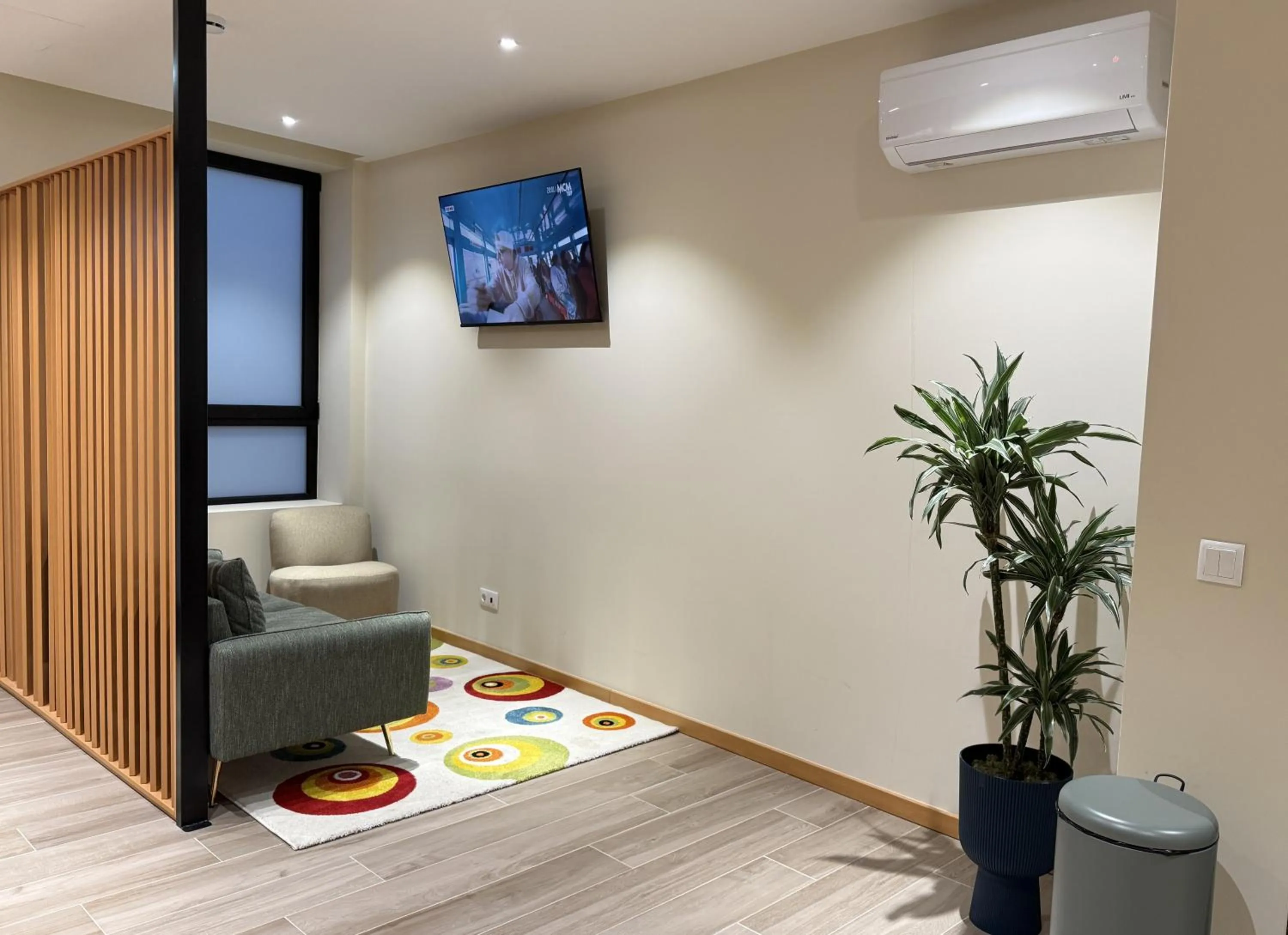 Living room in Oporto Station Hostel & Rooms