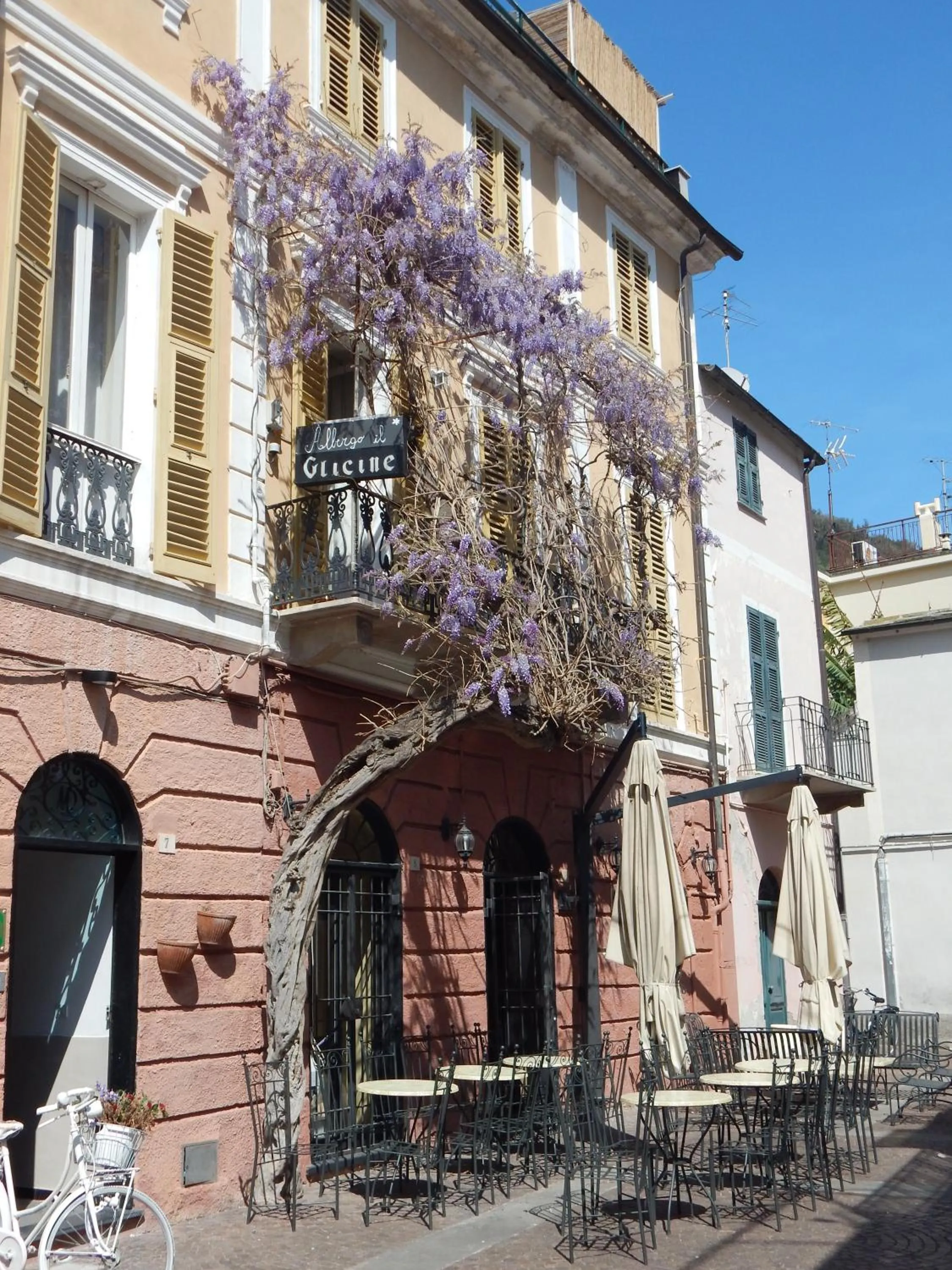 Facade/entrance in Hotel Glicine