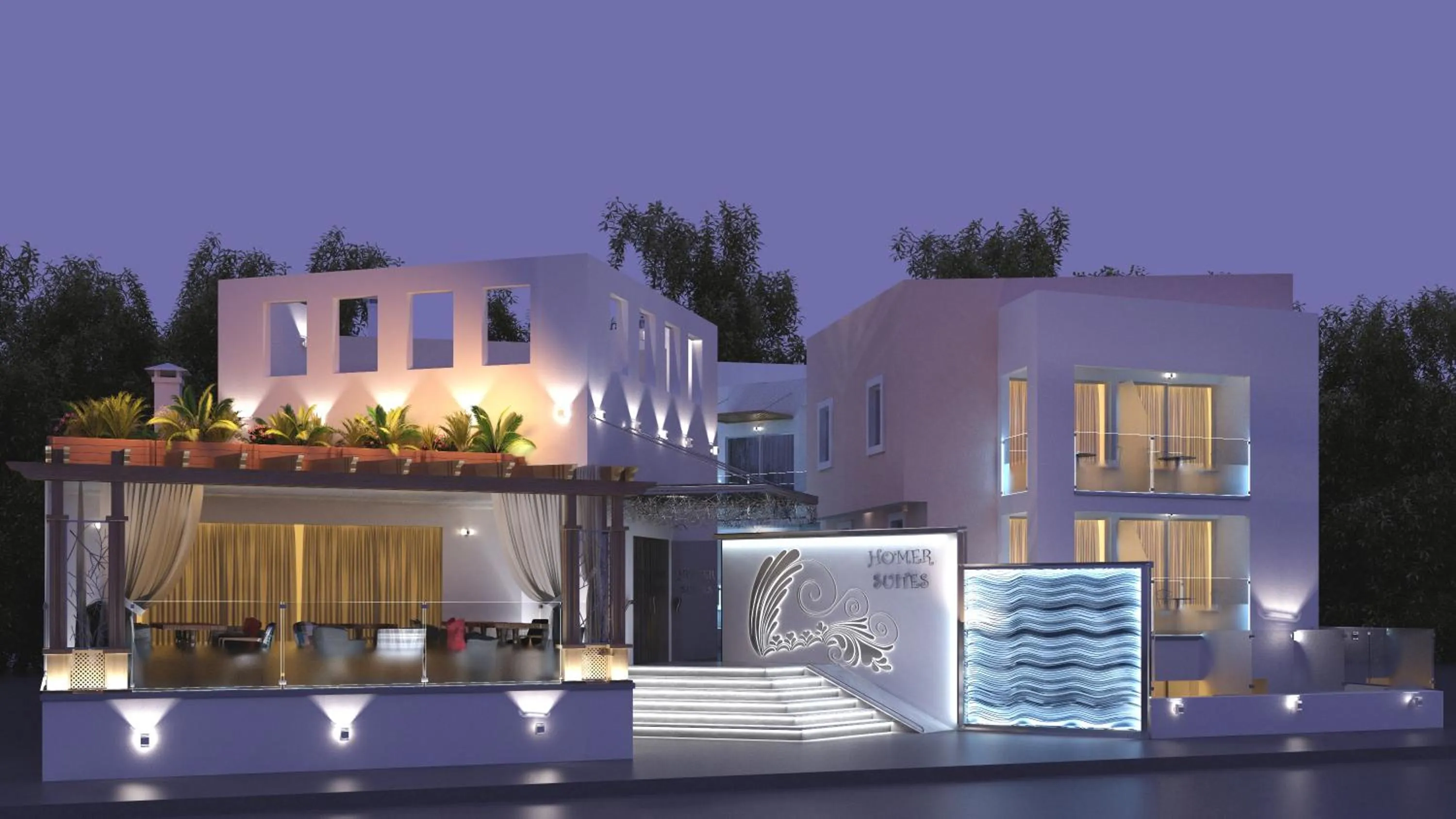 Facade/entrance in Omiros Boutique Hotel (Adults Only)