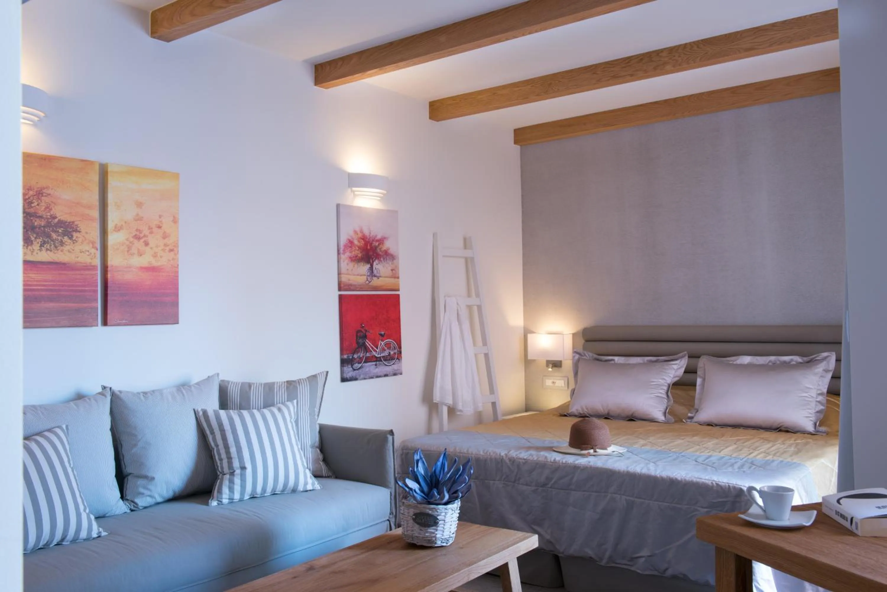 Photo of the whole room, Bed in Omiros Boutique Hotel (Adults Only)