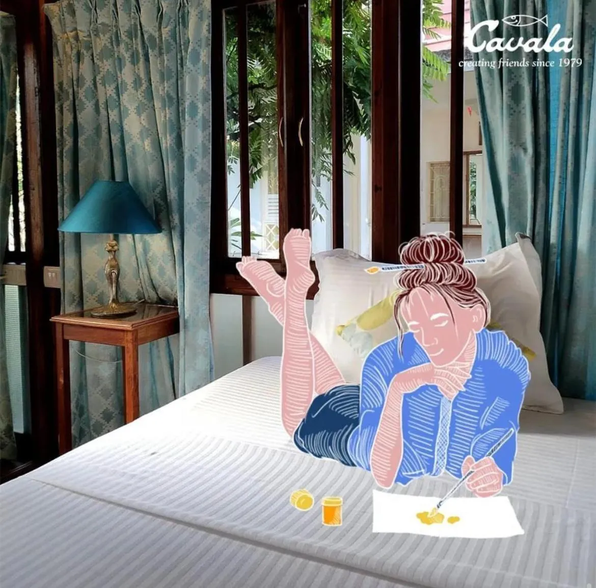 Bed in Cavala The Seaside Resort