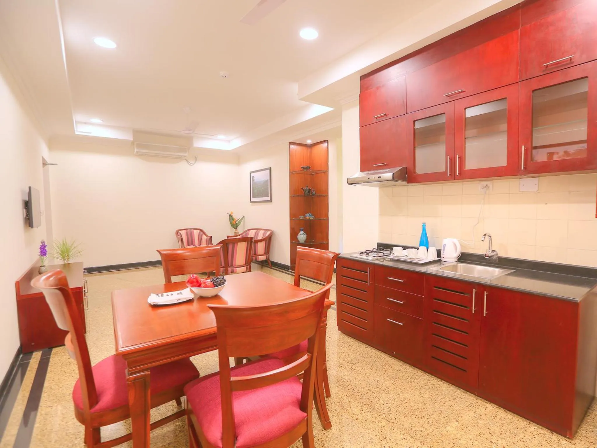 Kitchen or kitchenette in Lilac Hotel 3rd Block