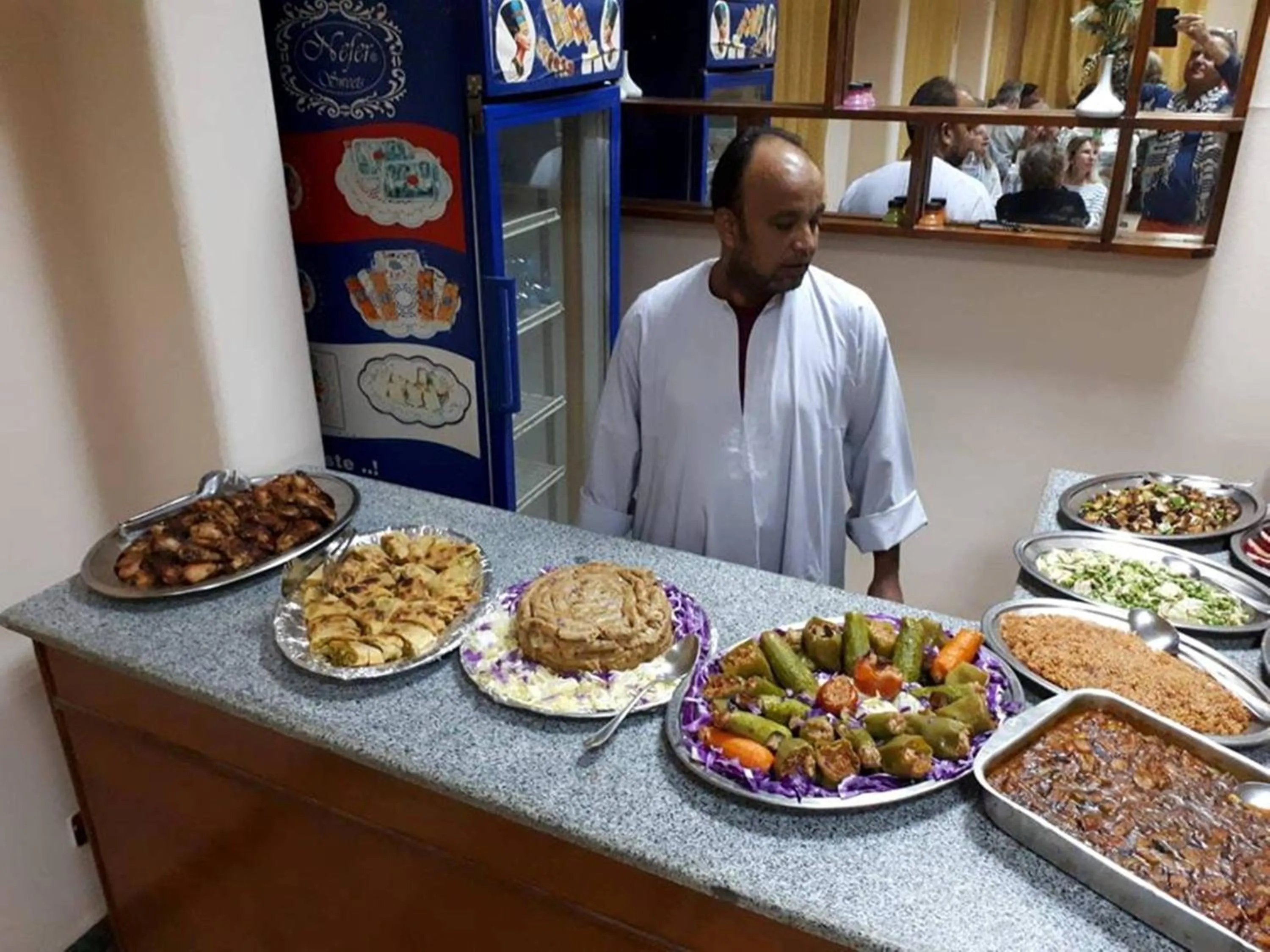 Food and drinks in Amenophis Hotel