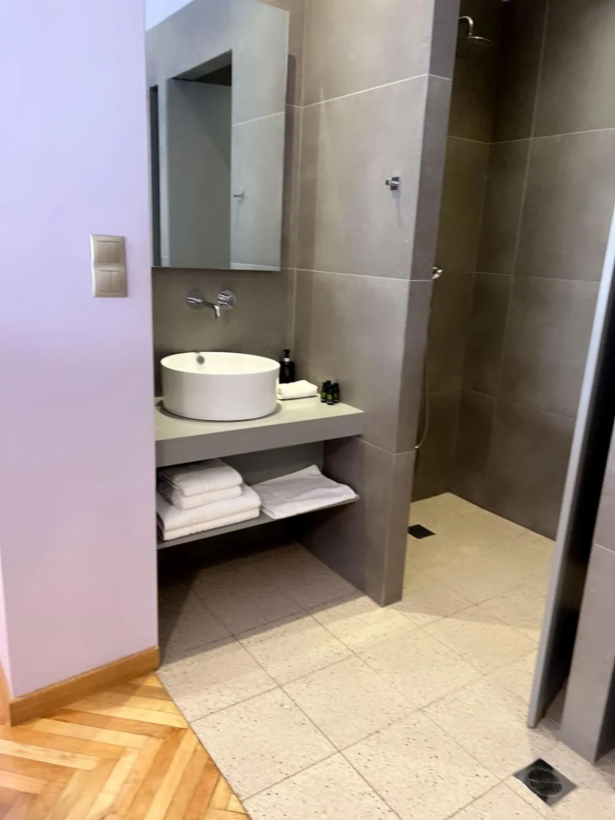 Shower in My Athens House