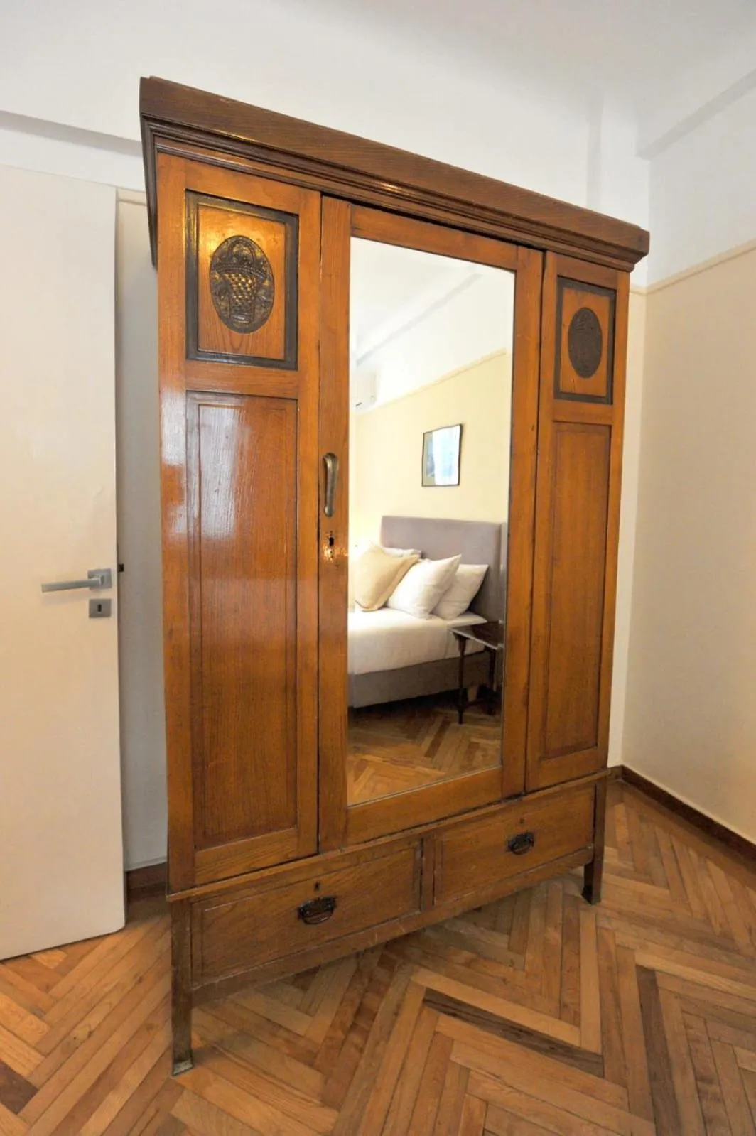 wardrobe, Bed in My Athens House