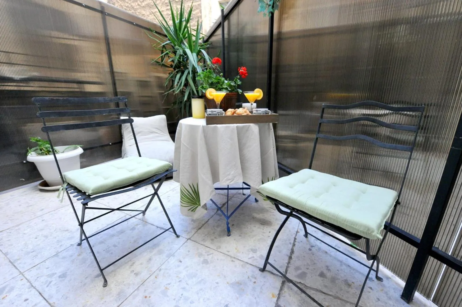 Patio in My Athens House