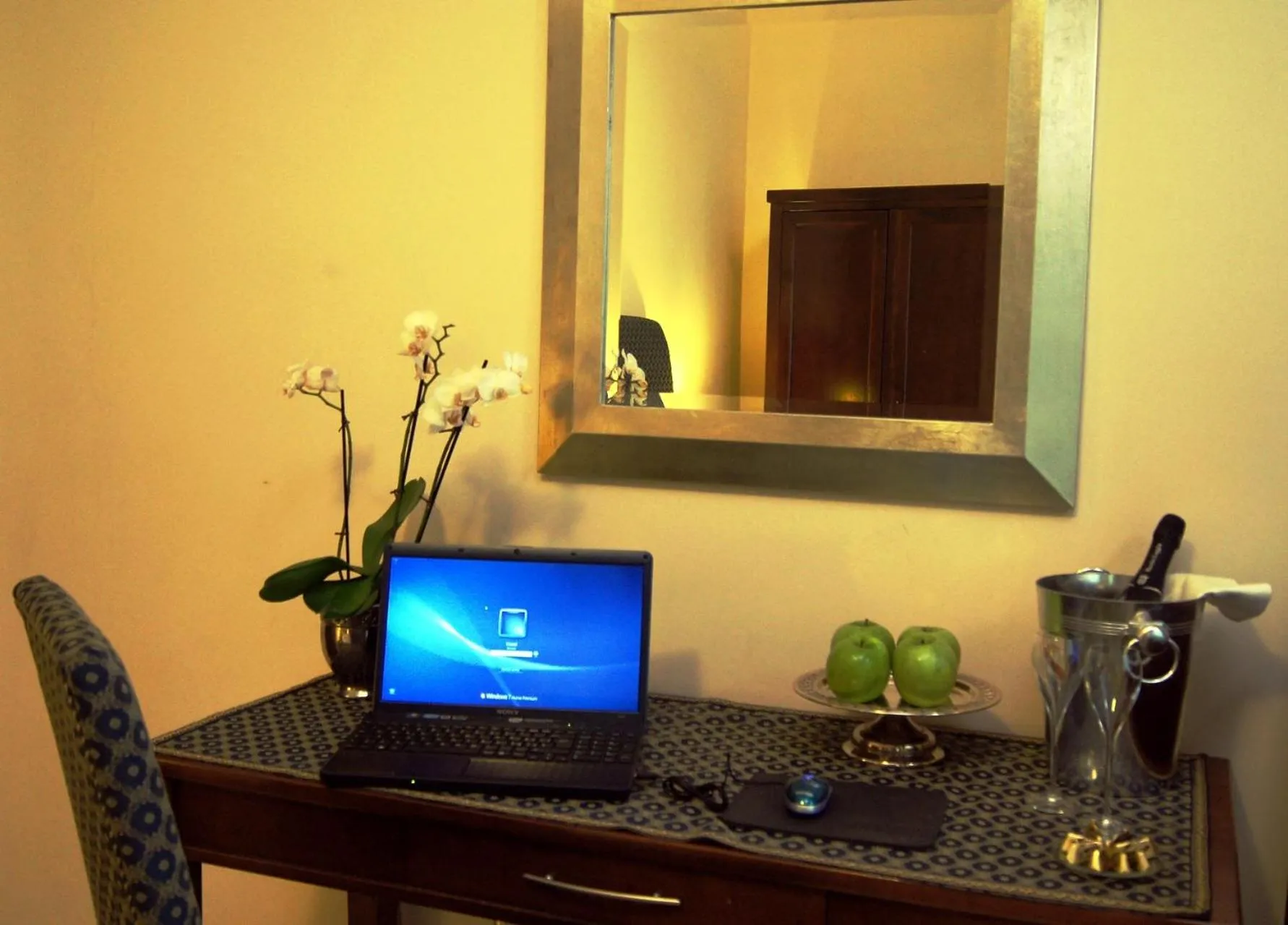 Decorative detail in Hotel e trattoria San Giorgio