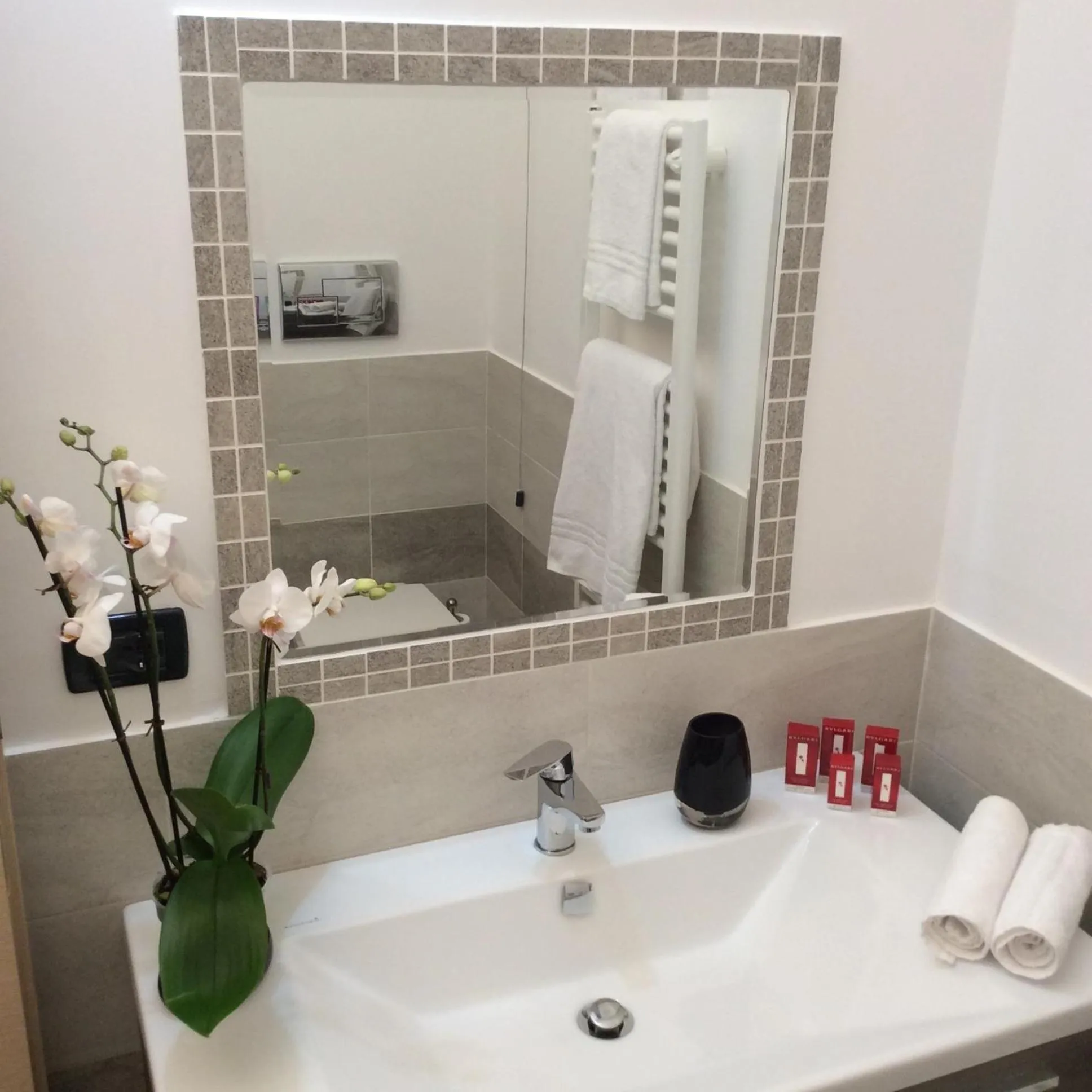 Bathroom in Hotel e trattoria San Giorgio