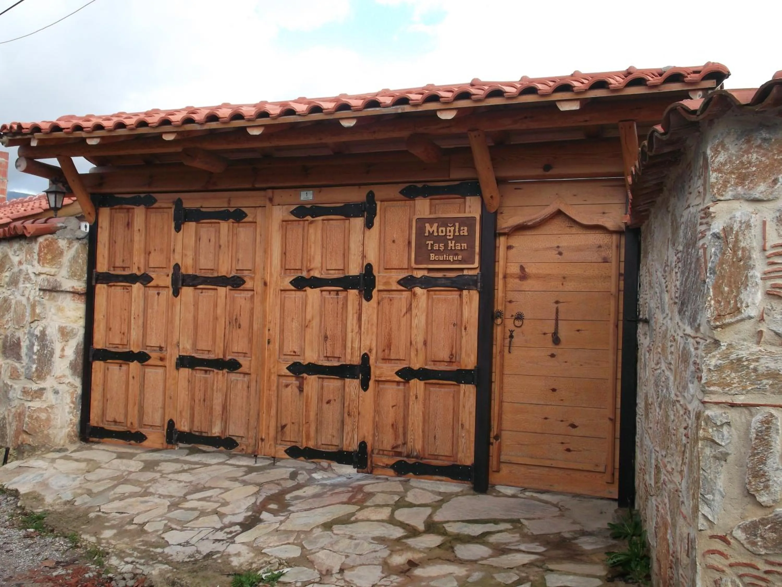 Facade/entrance in Mogla Tashan Hotel