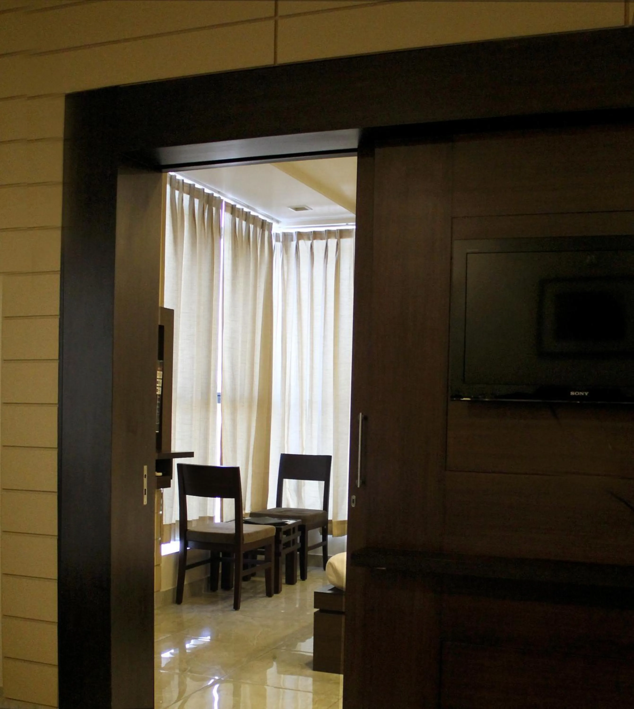 Seating area in Hotel Plaza Inn, Ajmer