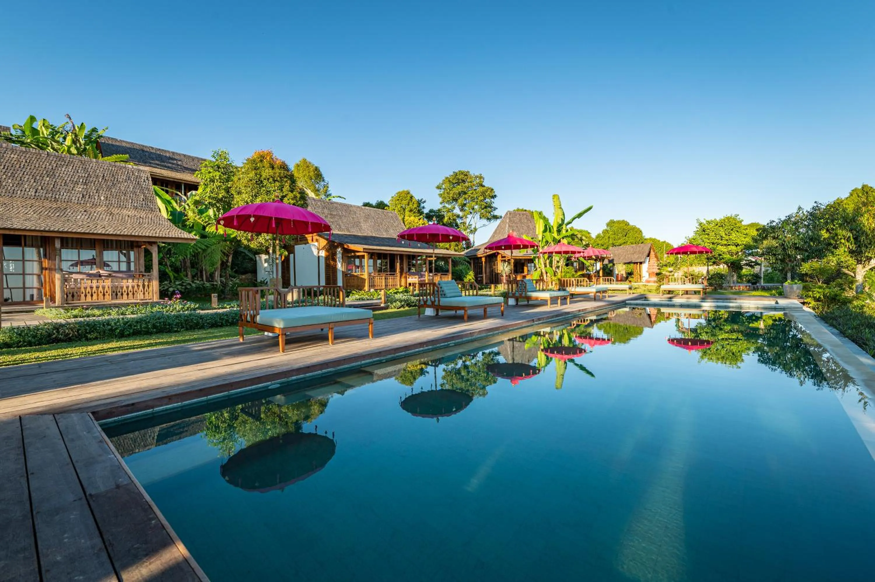 Swimming pool in Umah Lusa