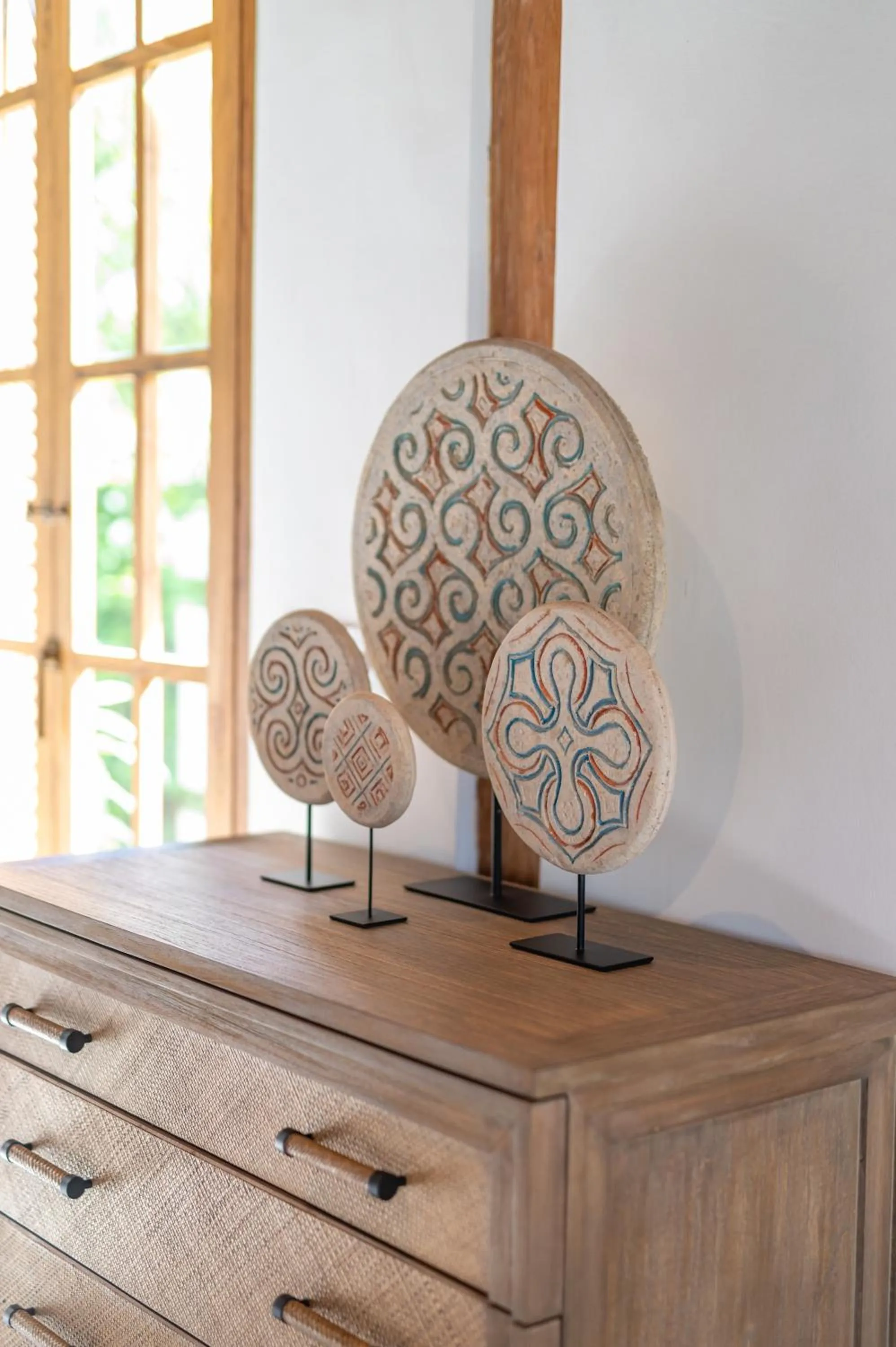 Decorative detail in Umah Lusa