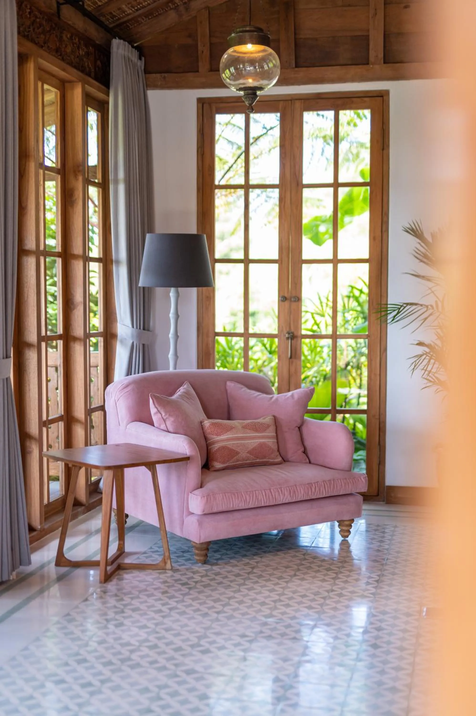 Seating area in Umah Lusa